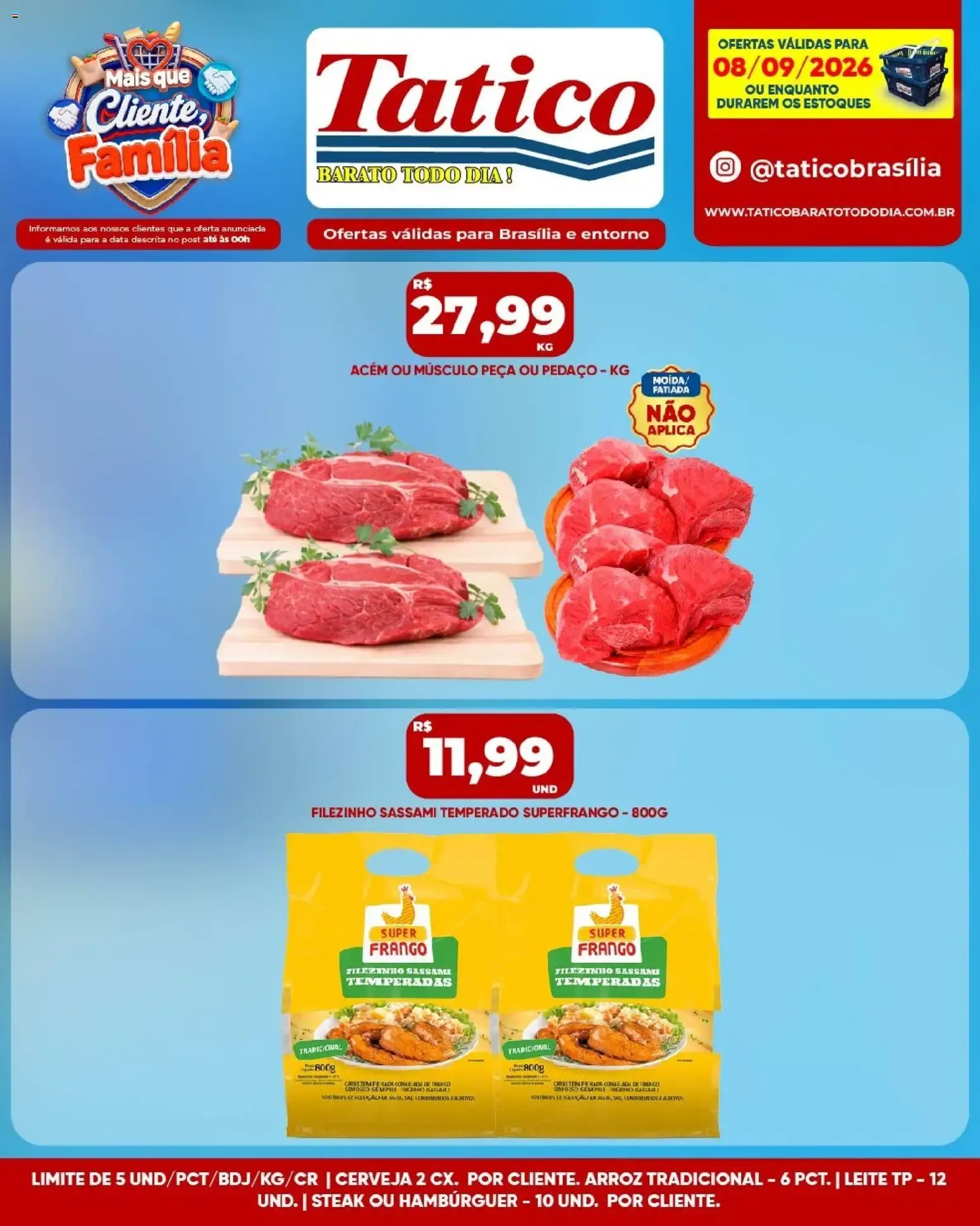 Encarte de Tatico ofertas do Dia de 08/09/2026 | Promoções Online 8 de setembro até 8 de setembro 2026 - Pagina 11