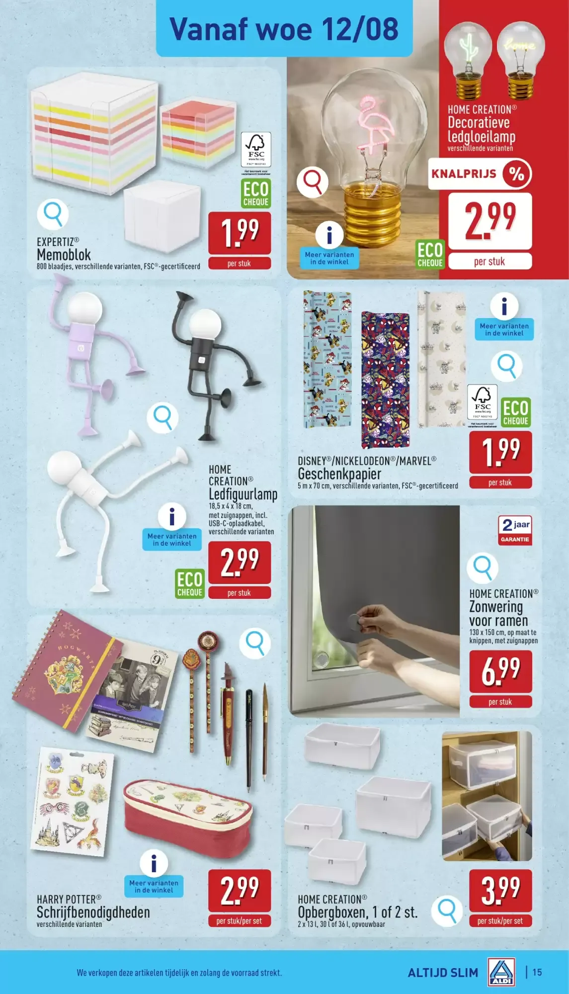 ALDI Folder ma 10/08 t.e.m. vrij 14/08 van 10 augustus tot 14 augustus 2026 - folder pagina 15