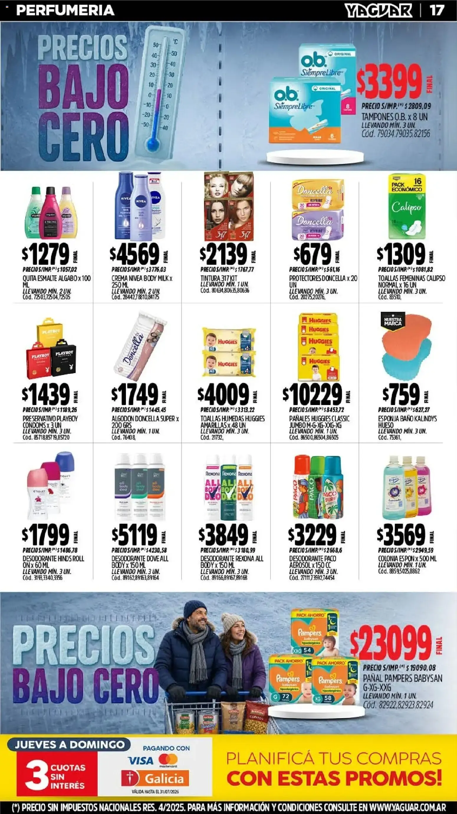 Ofertas de Yaguar - Oferta Semanal Mar del Plata del 27/07/2026 - 01/08/2026 27 de julio al 1 de agosto 2026 - Página 19 del catálogo
