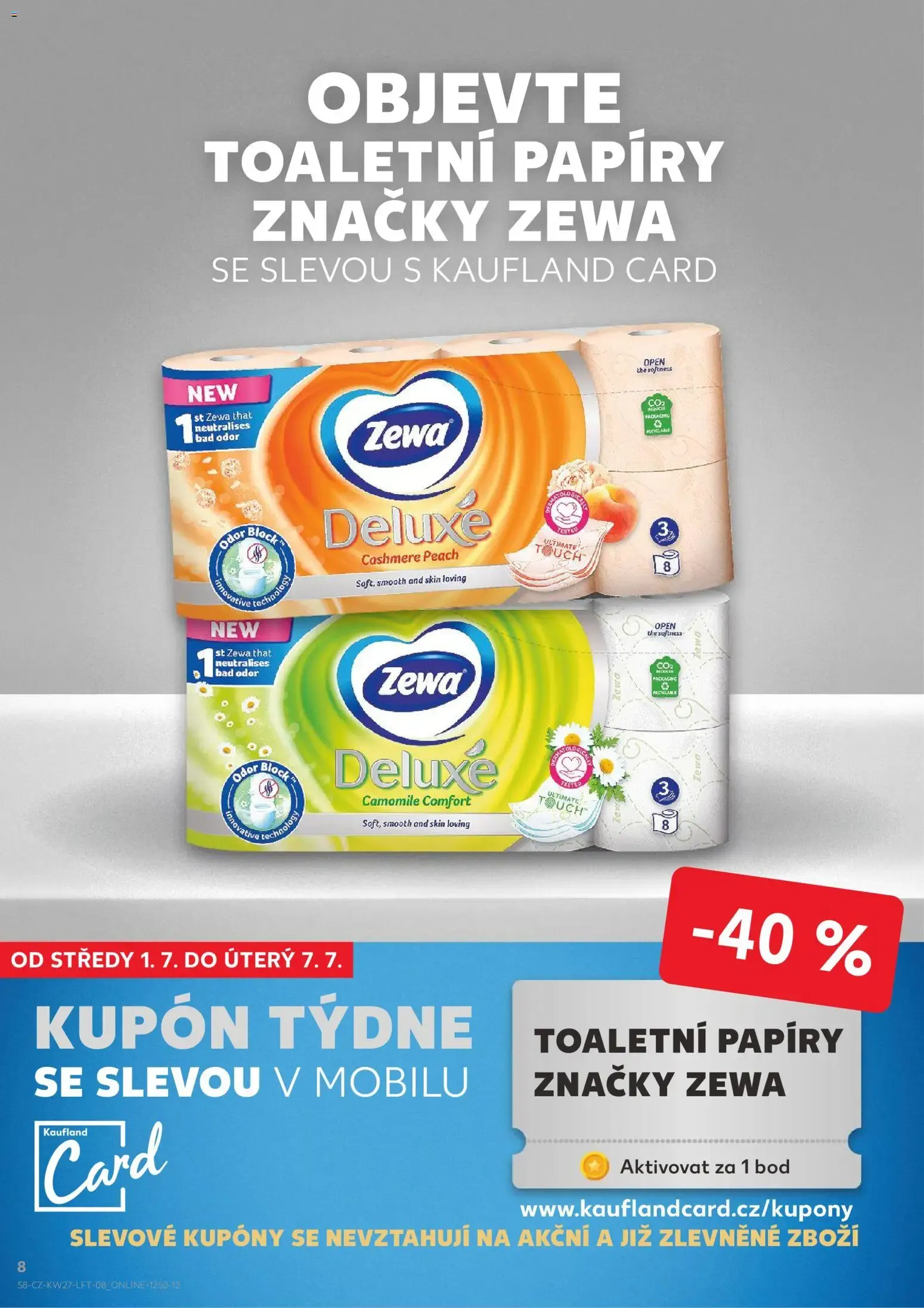 Kaufland: Letní osvěžení za skvělé ceny! (Platnost letáku od středy 1.7. do úterý 7.7.2026) - 1. července 7. července 2026 - Page 8