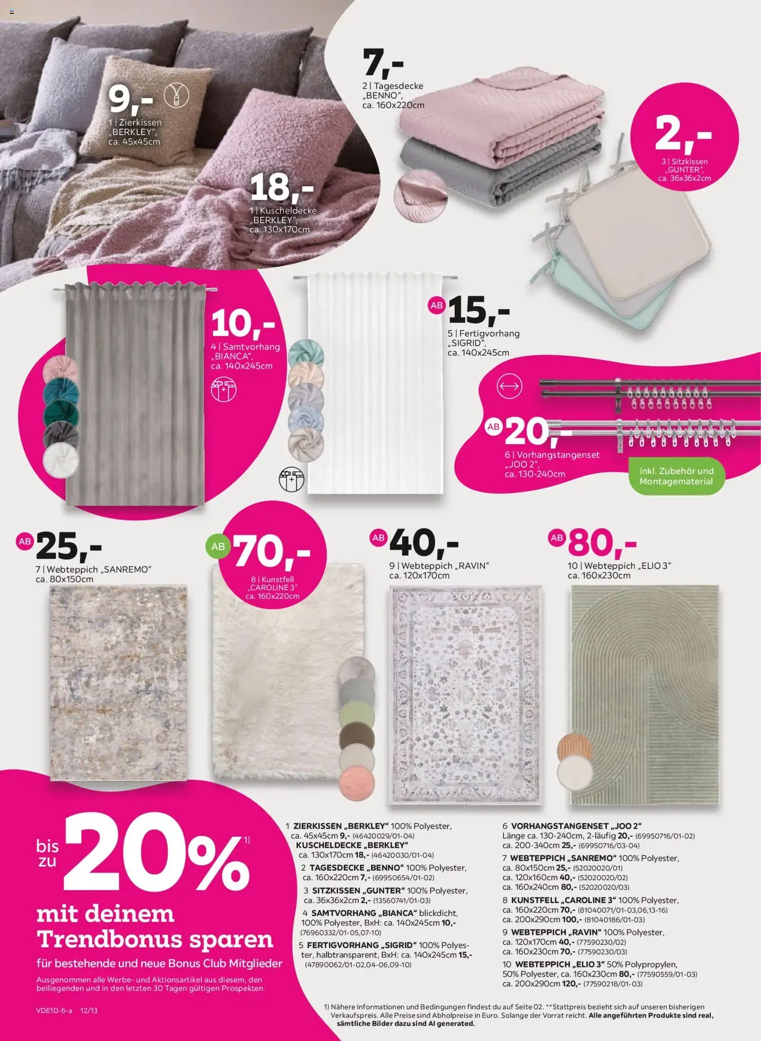 Mömax: Bei den Trends haut's dir den VOGEL raus! 20% Trendbonus sparen von 28. September bis 5. Oktober 2026 - Prospekt seite 12