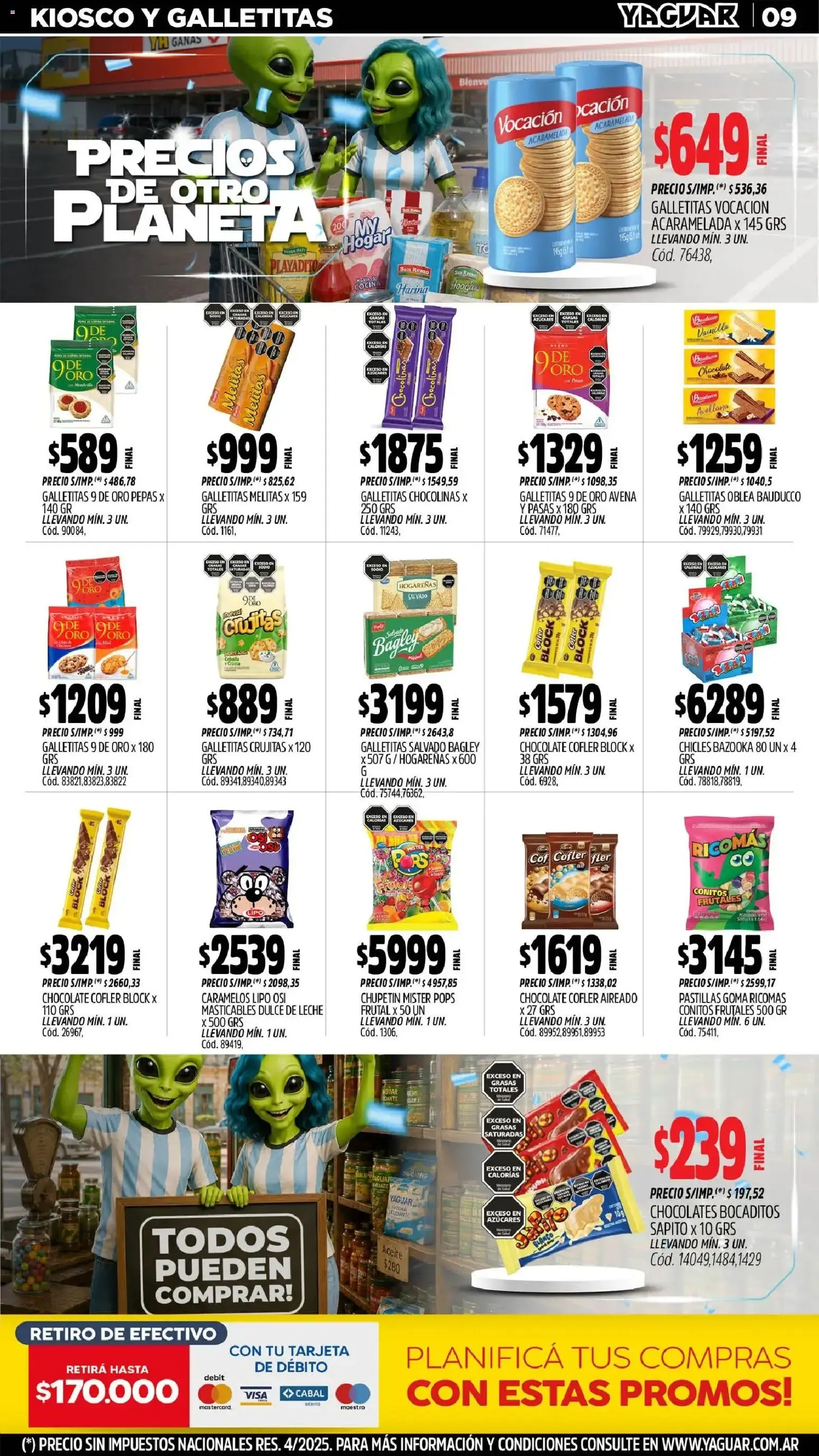 Ofertas de Mayorista Yaguar - Precios de Otro Planeta 29 de junio al 5 de julio 2026 - Página 10 del catálogo