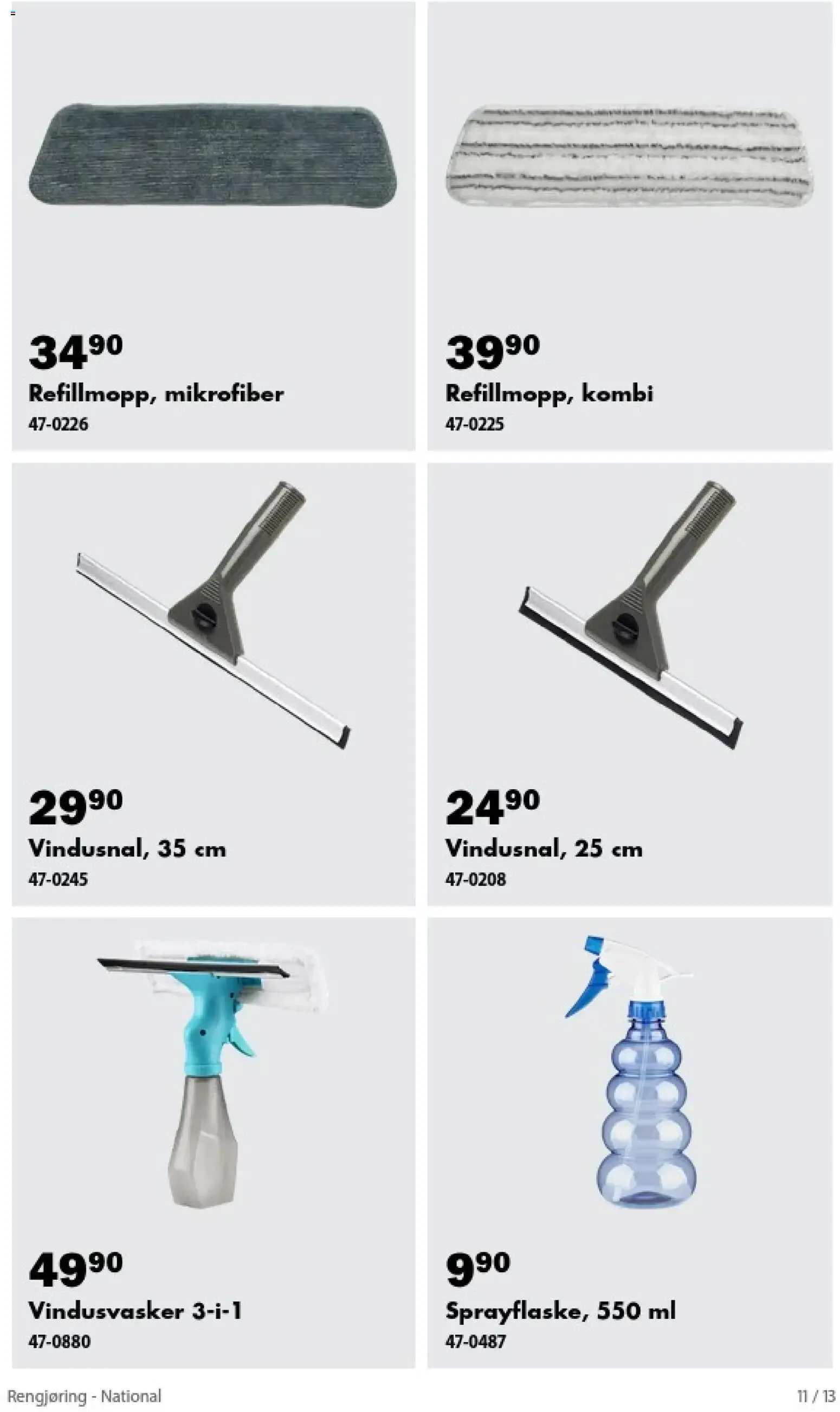 Biltema kundeavis Rengjøring - National (20/08/2026 - 30/09/2026) - Kundeavis og tilbud fra 20. august til 30. september 2026 - kundeavisside 11