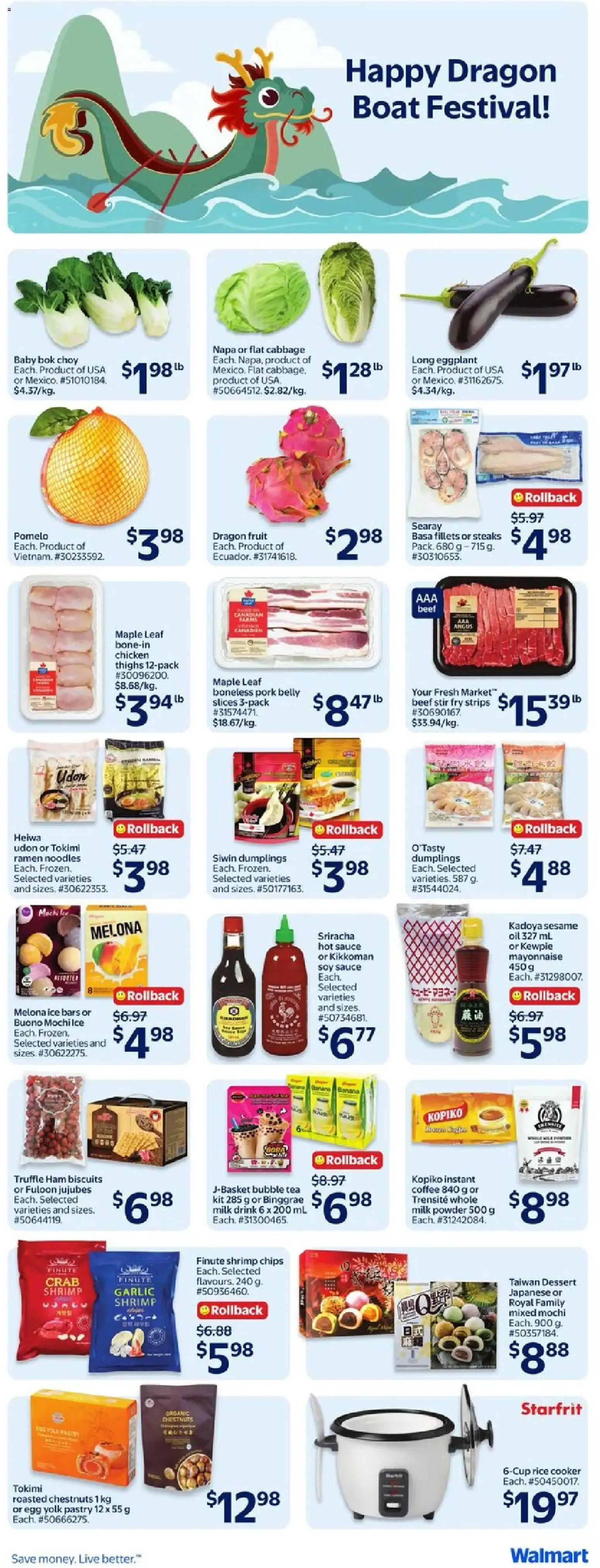 Walmart - Happy Dragon Boat Festival! from May 28 to June 24 2026 - flyer page 2