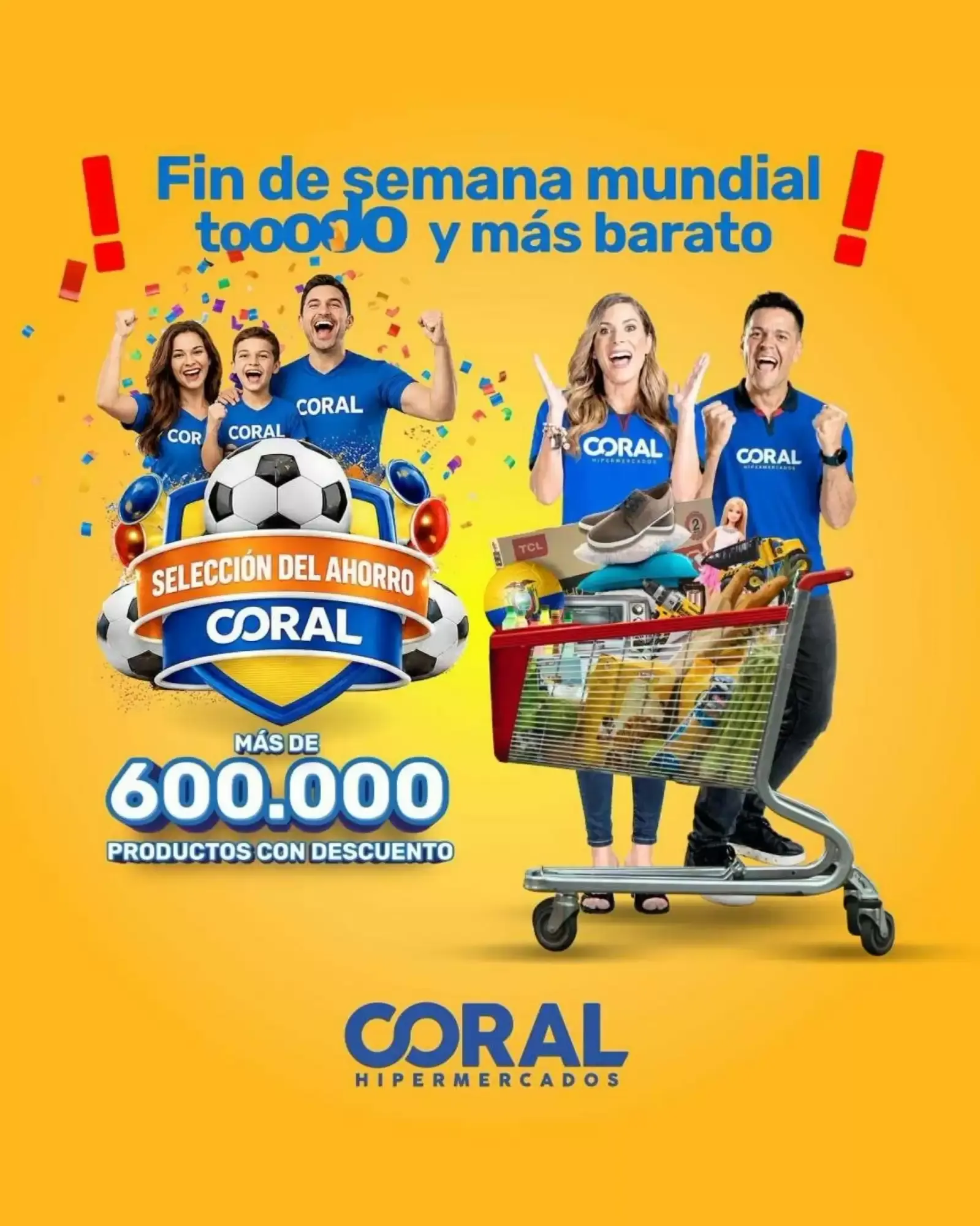 Catalogo de Fin de semana mundial tooooo y más barato 12 de julio al 27 de julio 2026 - Pag 1