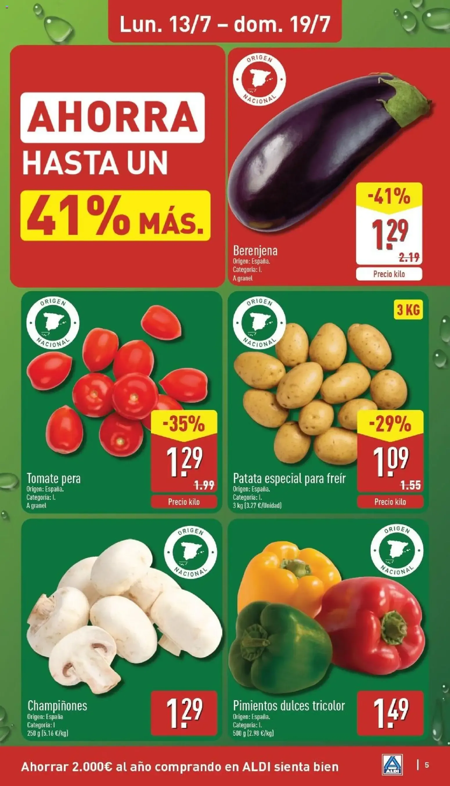 Catálogo de Aldi: Un baño de frescura al mejor precio 13 de julio al 19 de julio 2026 - Página 5