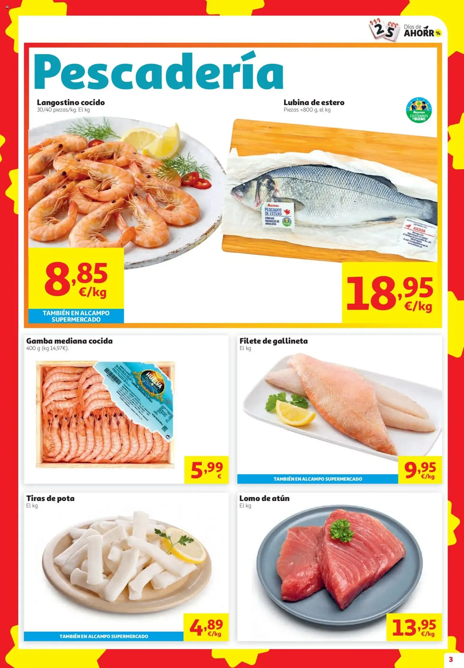 Catálogo de Alcampo Días de Ahorro 8 de octubre al 21 de octubre 2026 - Página 3