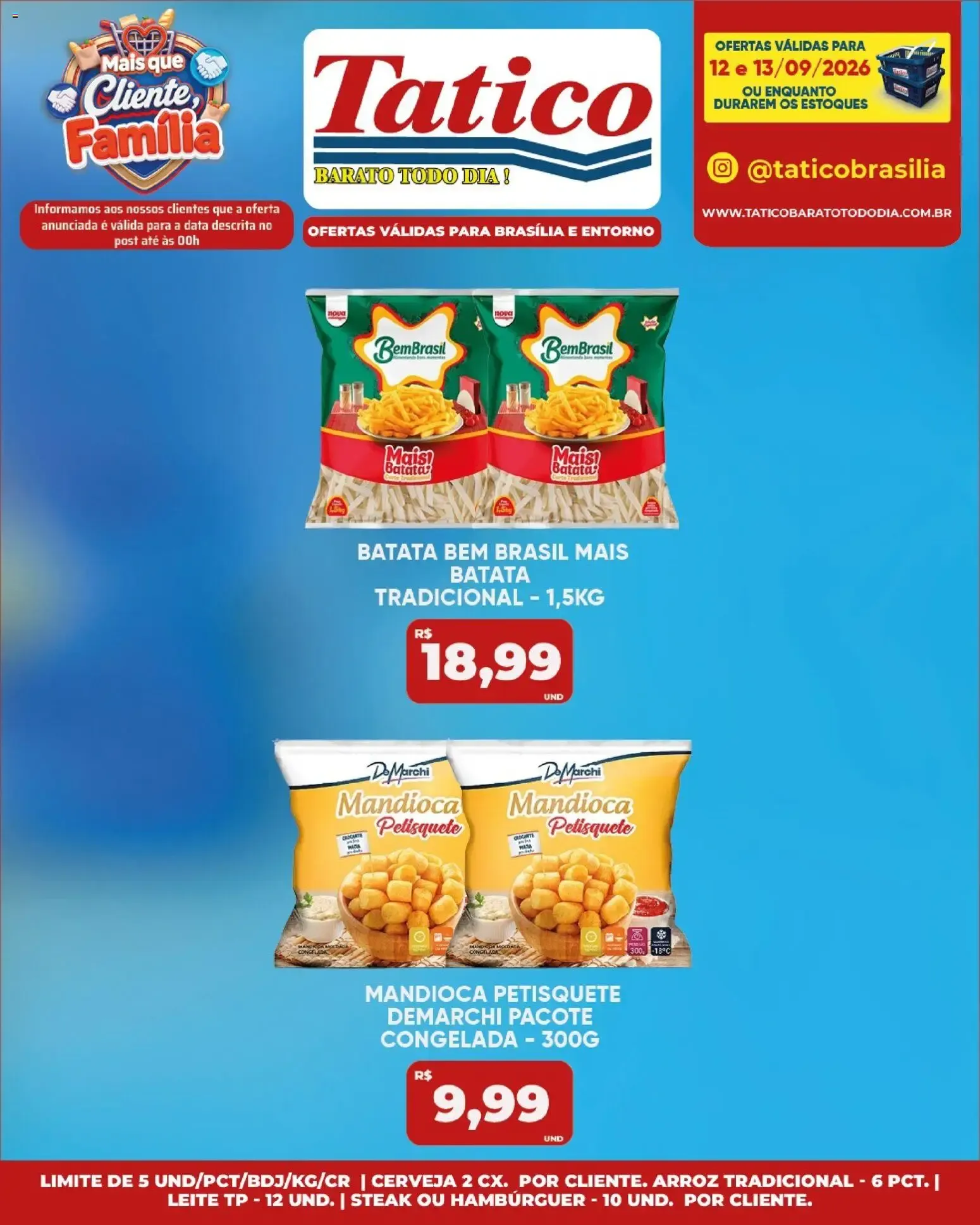 Encarte de Tatico ofertas Fim de Semana de 12/09/2026 | Promoções Online 12 de setembro até 13 de setembro 2026 - Pagina 18