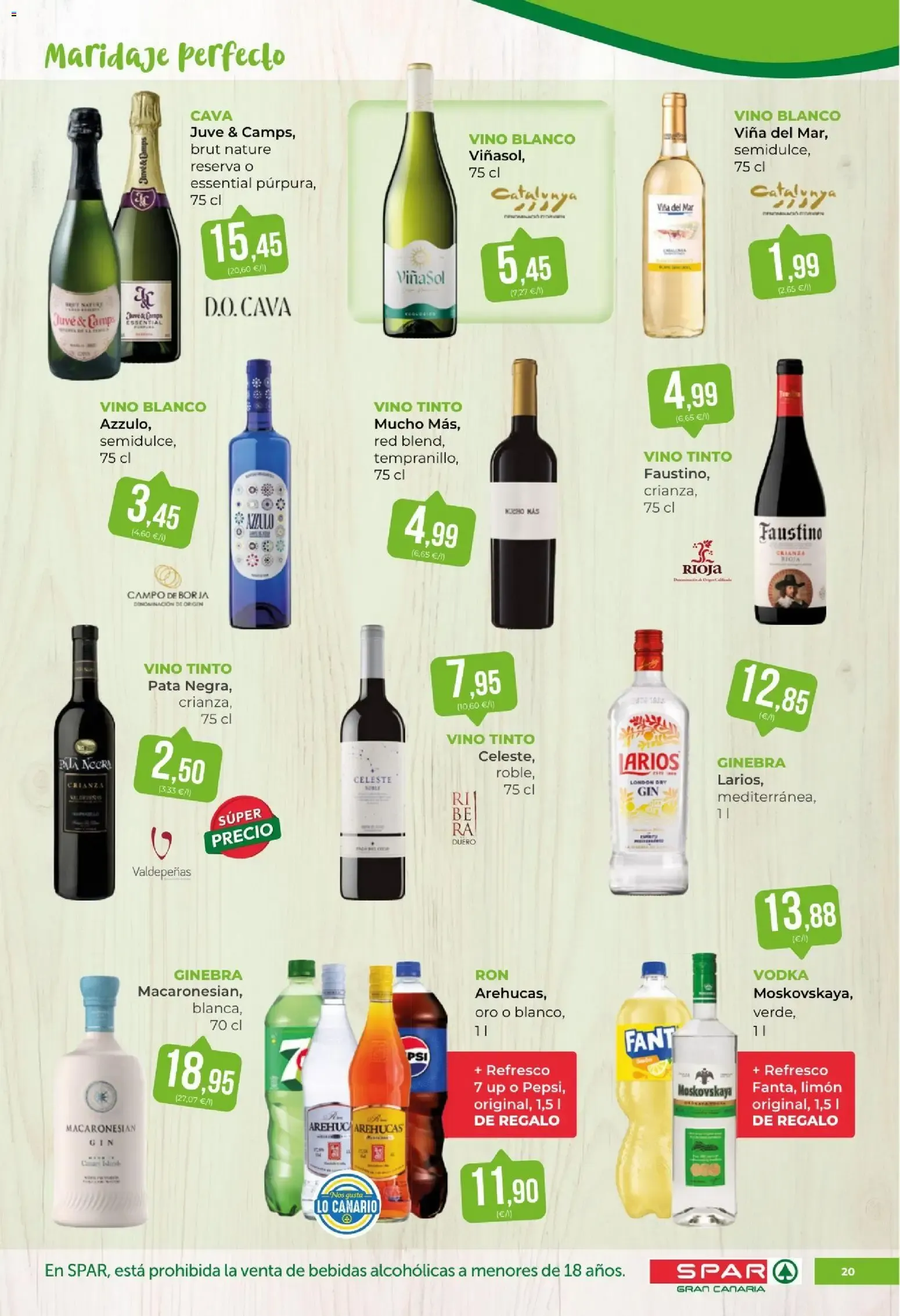 Catálogo de Spar folleto 18/09/2026 - 01/10/2026 18 de septiembre al 1 de octubre 2026 - Página 20