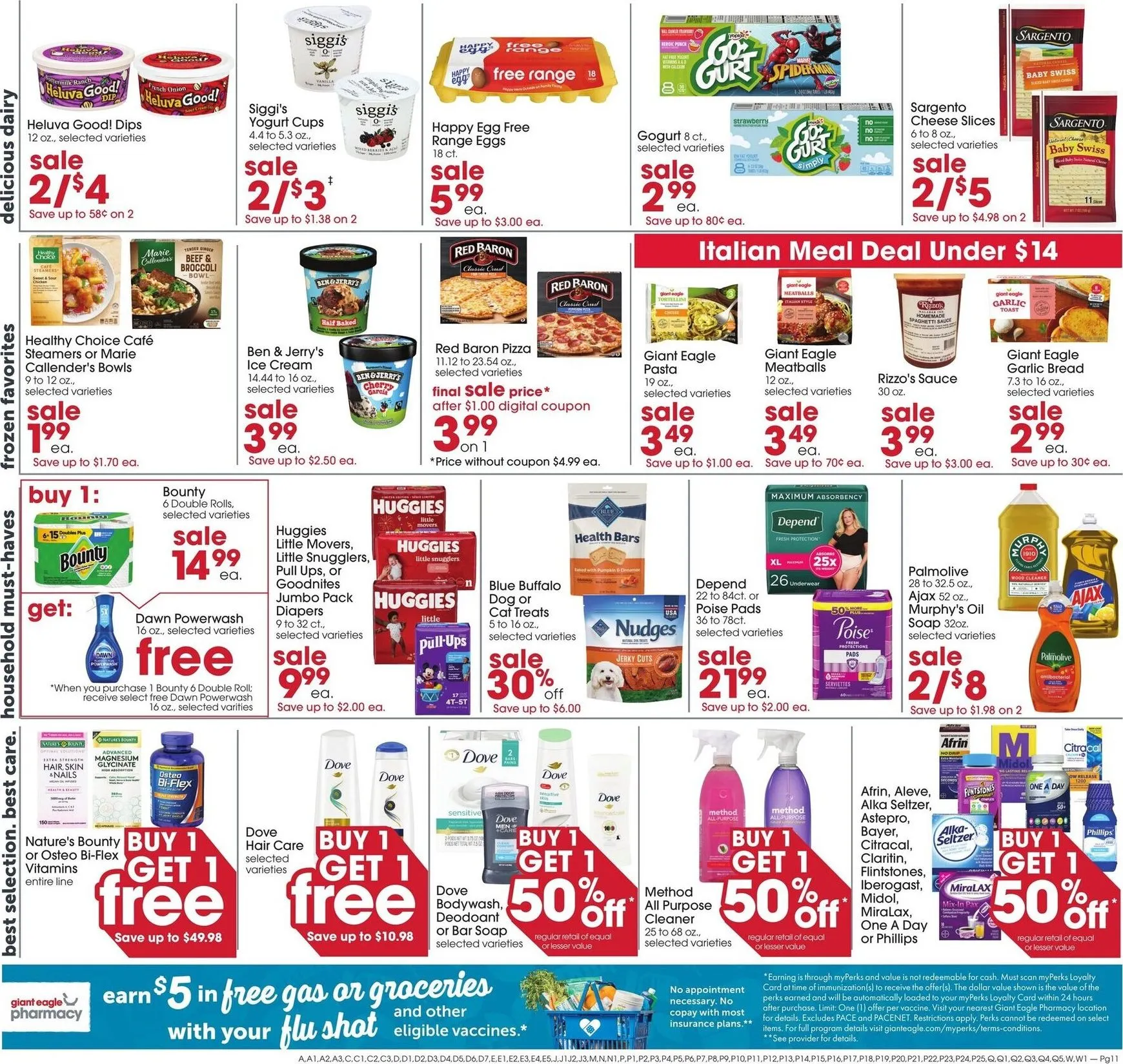 Weekly ad Current Giant Eagle leaflet valid from Thursday 10/08/2026 to Wednesday 10/14/2026 from October 8 to October 14 2026 - Page 9