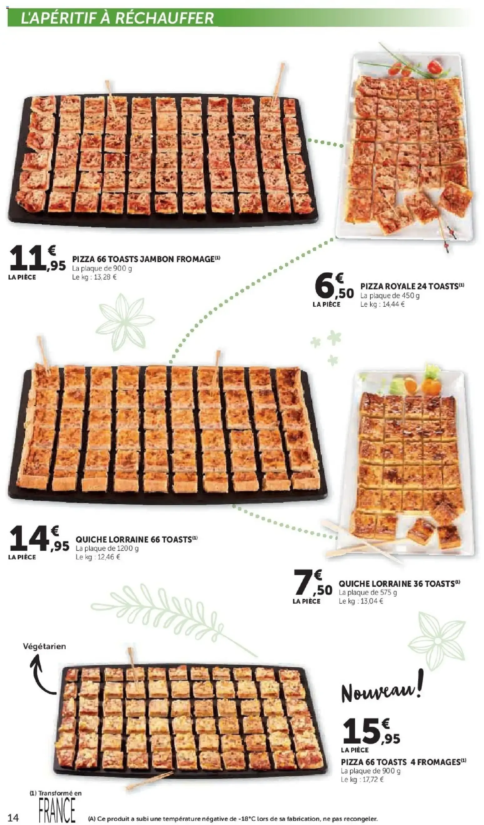 U traiteur - La Carte Printemps-Été du 3 mars au 4 octobre 2026 - Catalogue page 13
