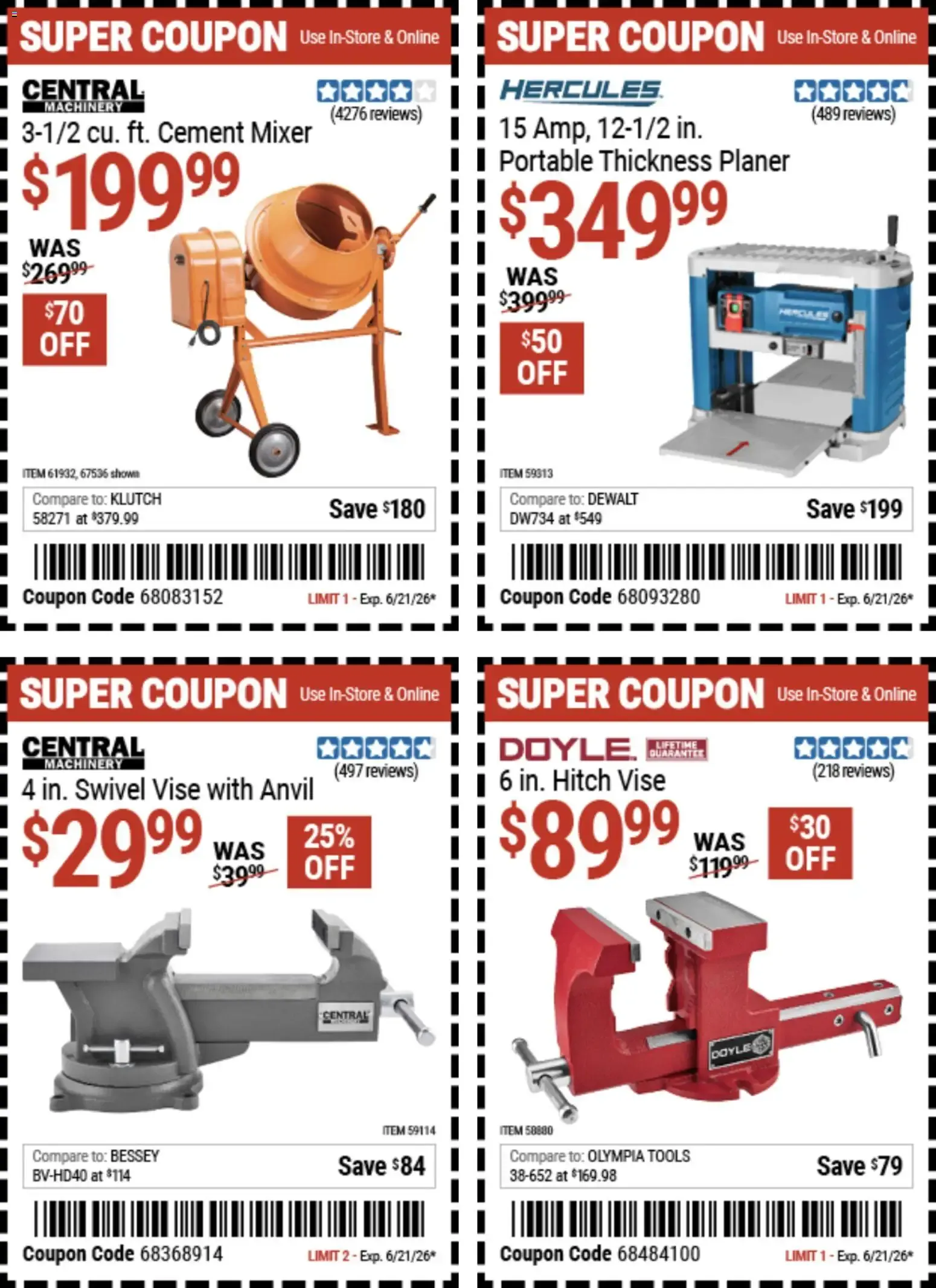 Weekly ad Harbor Freight Weekly Ad (06/08 - 06/21 2026) - Flyer from June 8 to June 21 2026 - Page 9