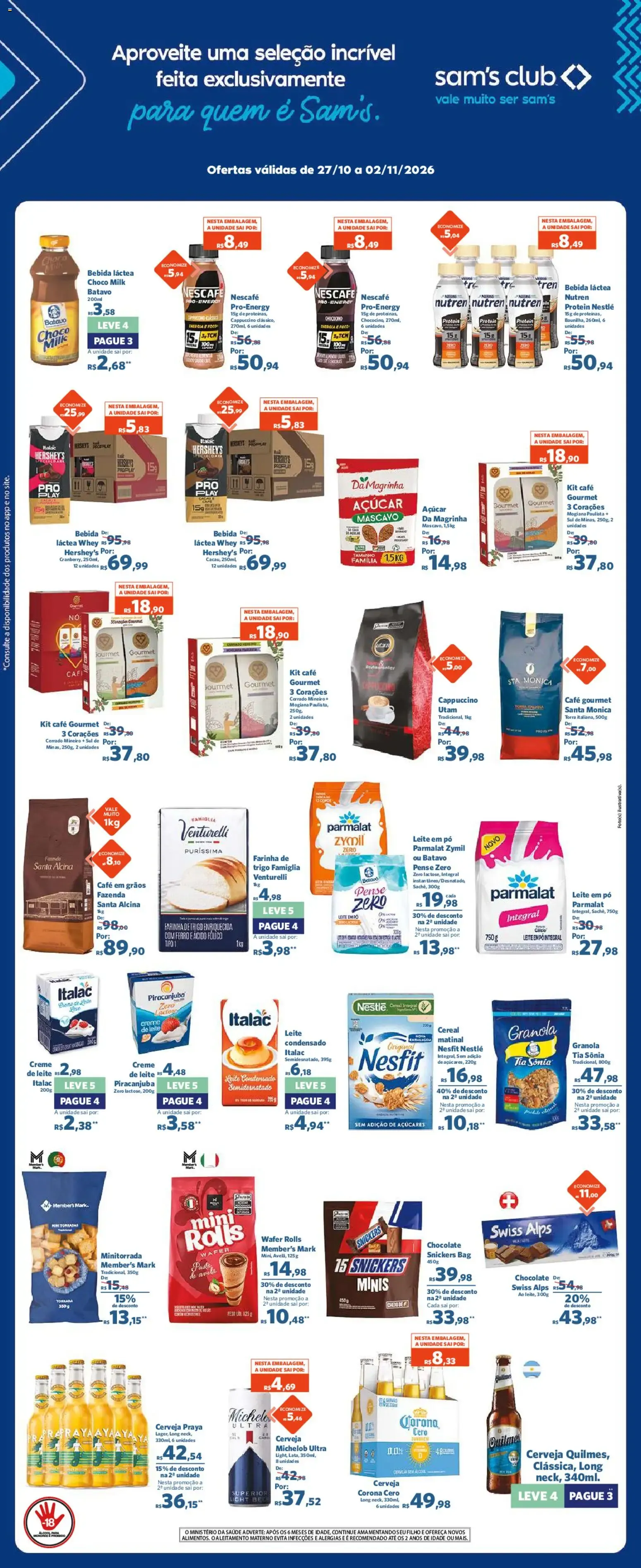 Encarte de Sam's Club - Ofertas da semana de 27/10/2026 | Promoções Online 27 de outubro até 2 de novembro 2026 - Pagina 2