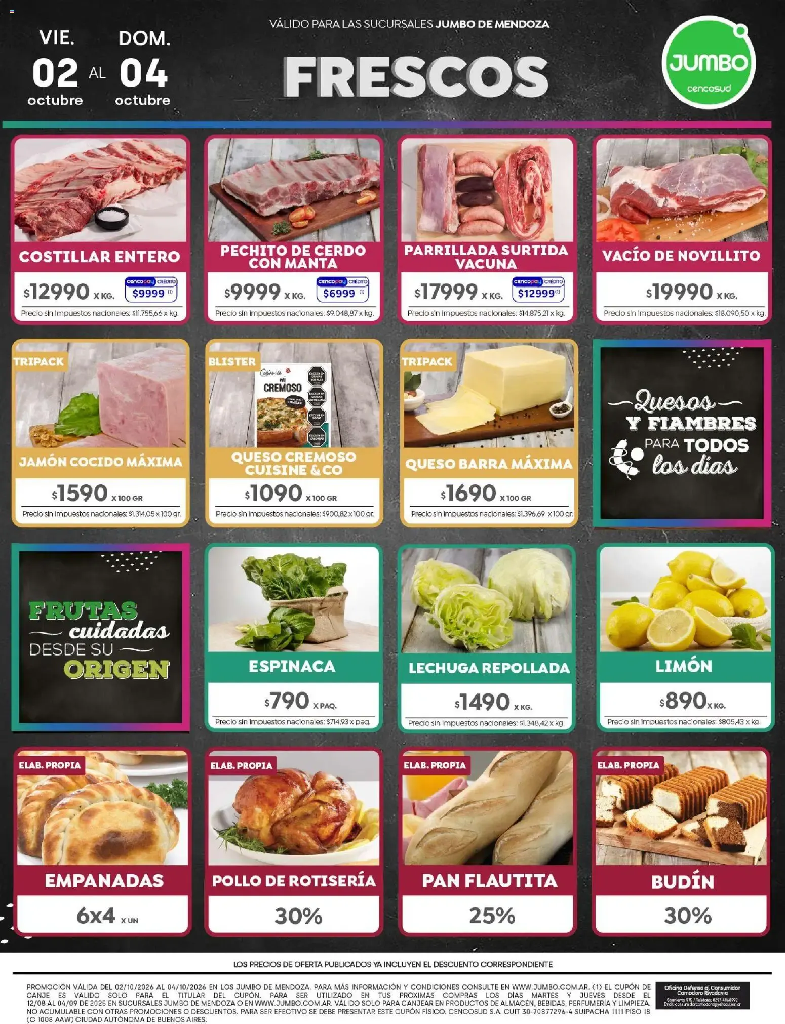 Ofertas de Jumbo - Cenco Black Mendoza del 02/10/2026 - 04/10/2026 2 de octubre al 4 de octubre 2026 - Página 8 del catálogo