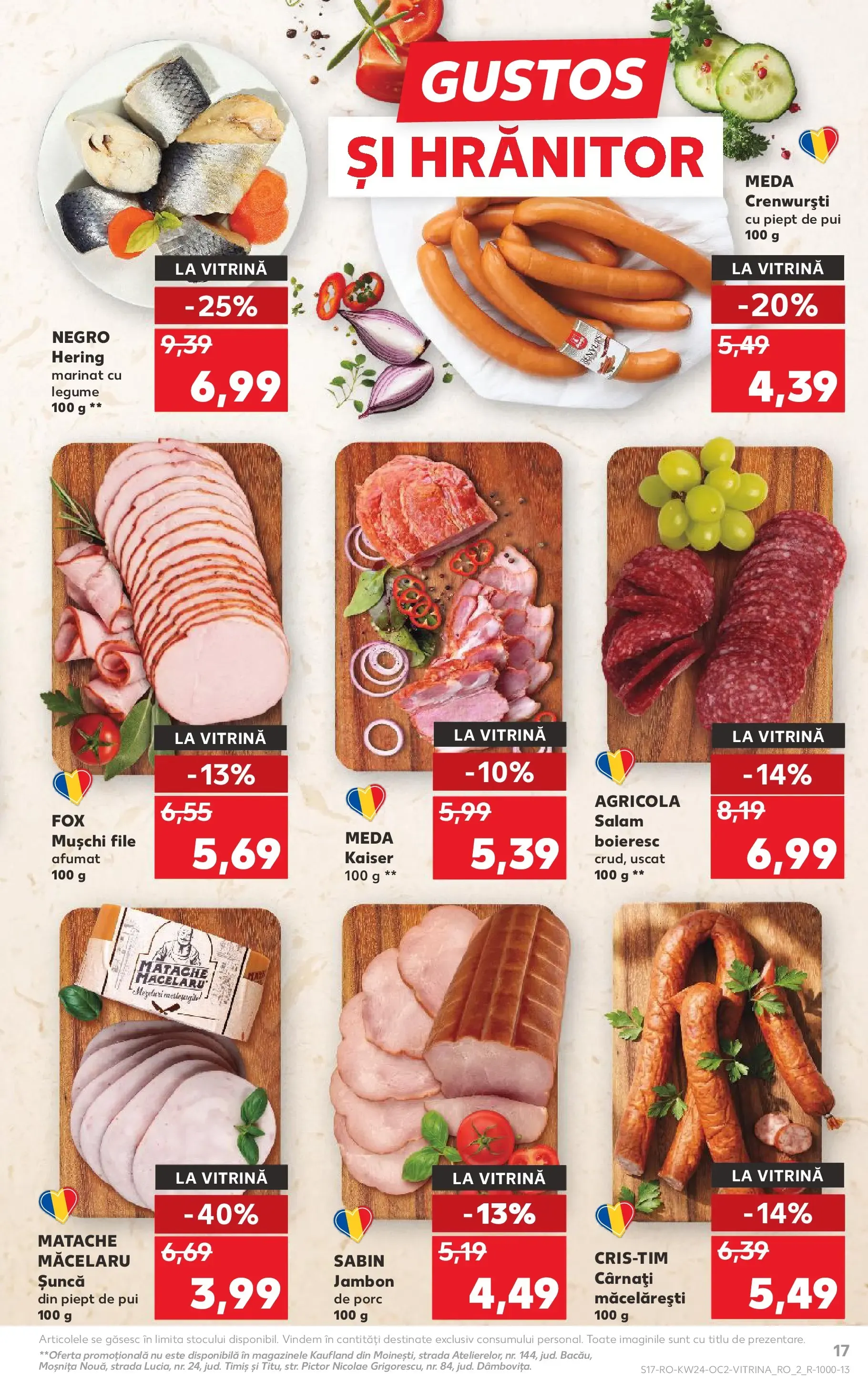 Catalog Kaufland Domnesti 10.06.2026 - Revista si Oferta de la 10 iunie până la 16 iunie 2026 - Revista Pagina 17