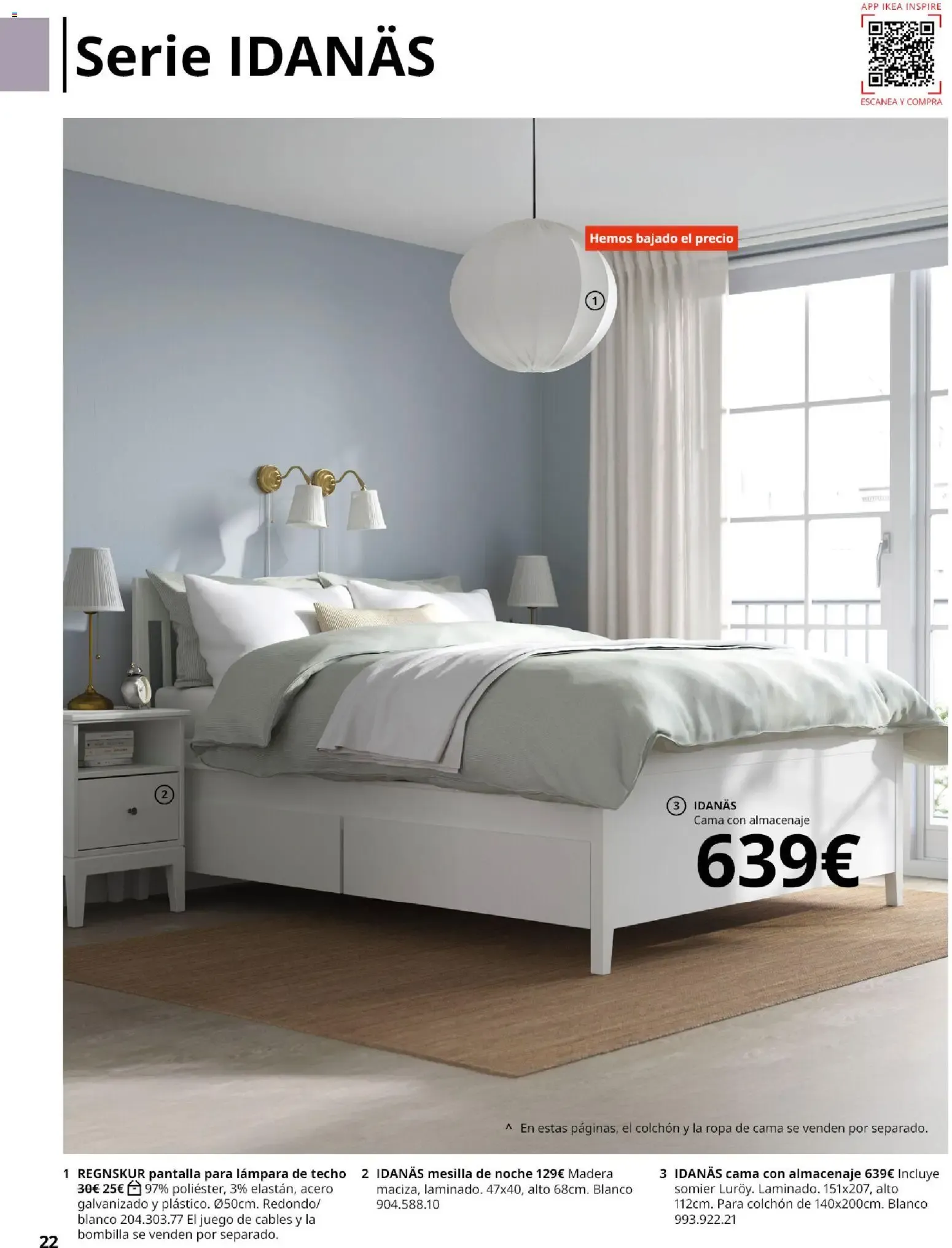 Catálogo de IKEA - Guía de Compra Muebles para el Dormitorio 1 de septiembre al 31 de enero 2027 - Página 22