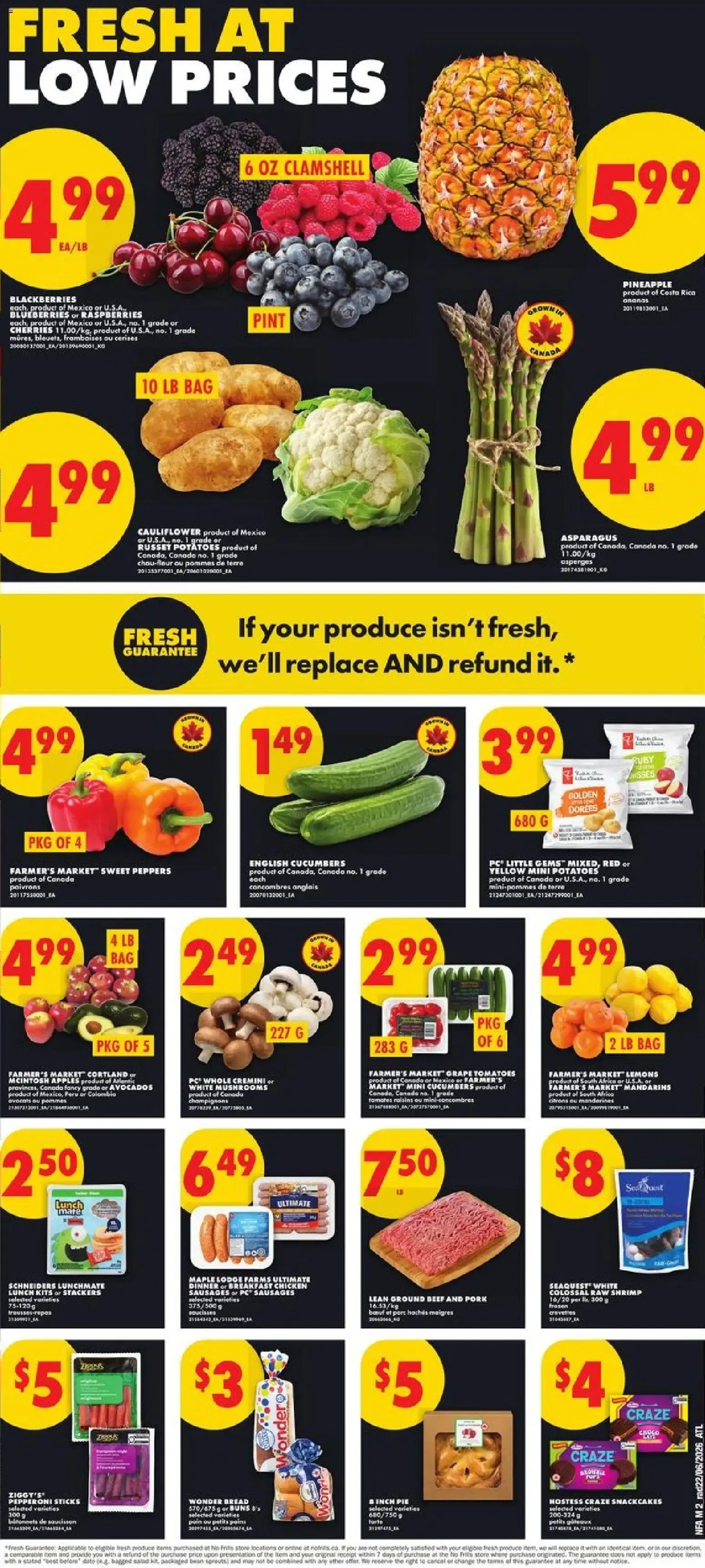 No Frills Happy Canada Day! Deals for Days Event from June 25 to July 1 2026 - flyer page 2