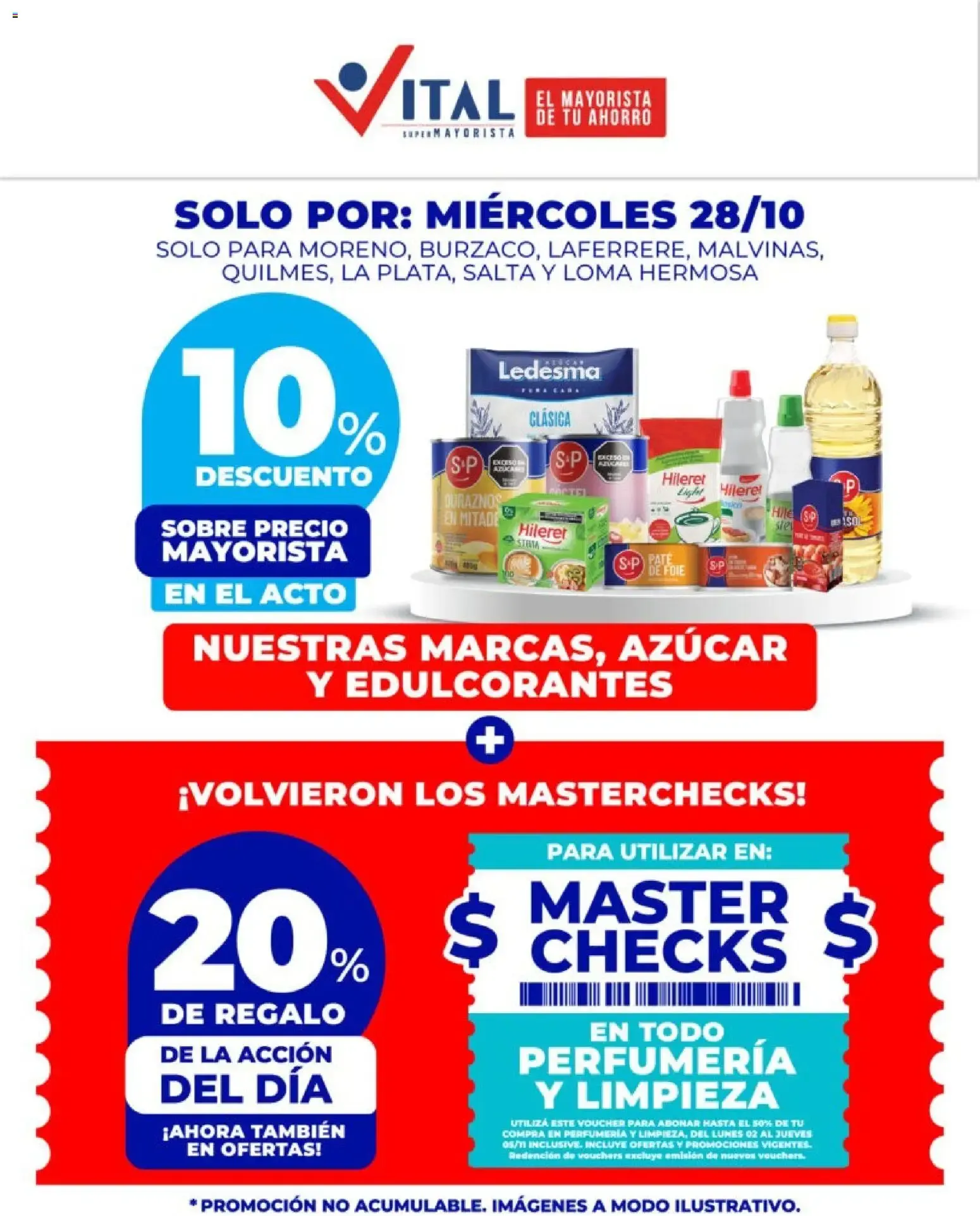 Ofertas de Vital - El Mayorista de tu Ahorro - Miércoles 28/10 28 de octubre al 28 de octubre 2026 - Página 2 del catálogo
