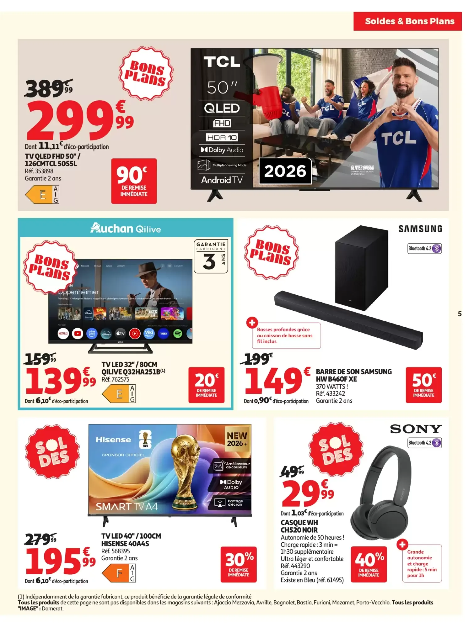 Soldes & Bons Plans du 24 juin au 21 juillet 2026 - Catalogue page 5
