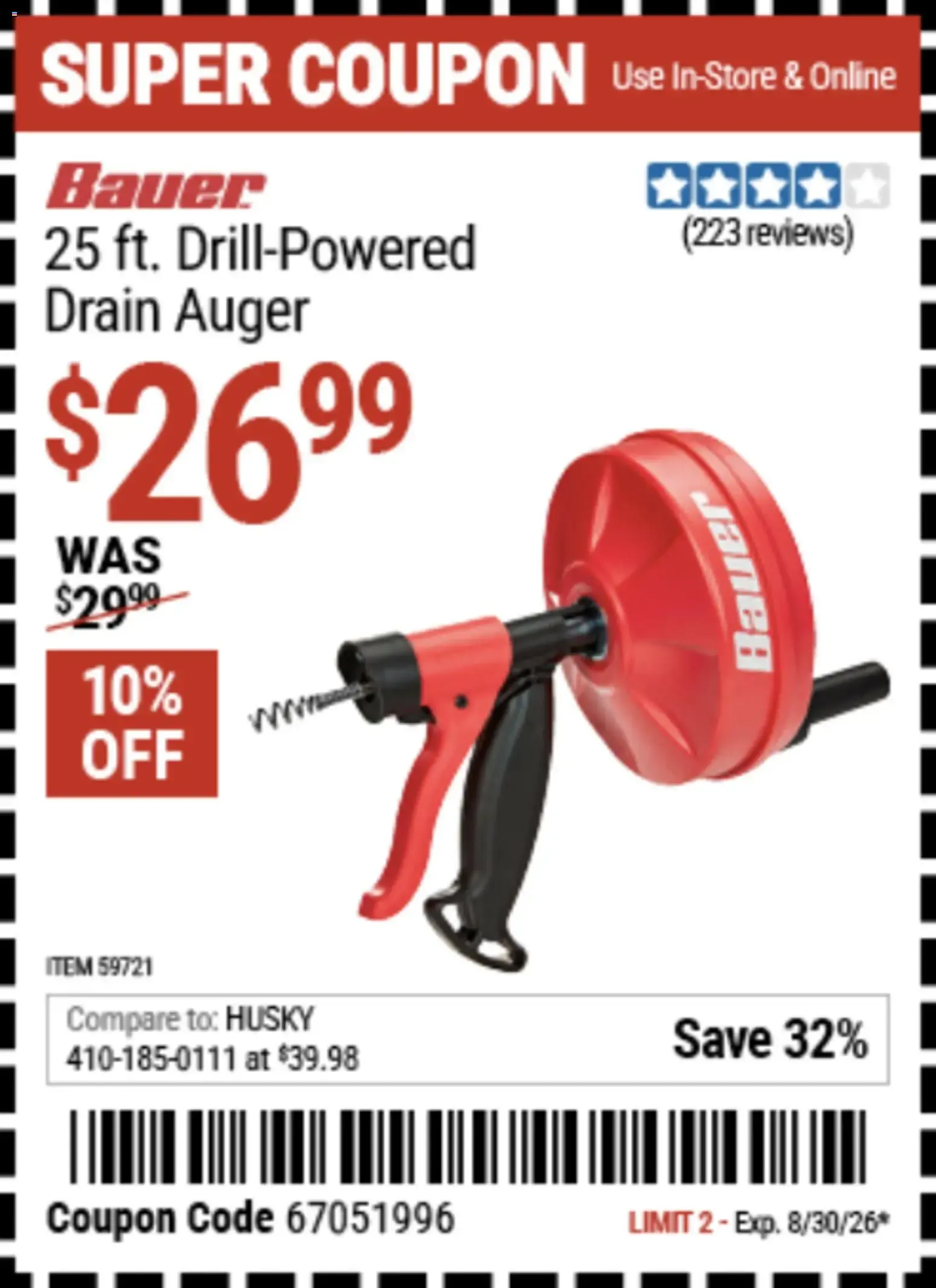 Weekly promotion Harbor Freight: Coupon Deals spanning from August 17 to August 30 2026 - Page 2 for Catalogue 365