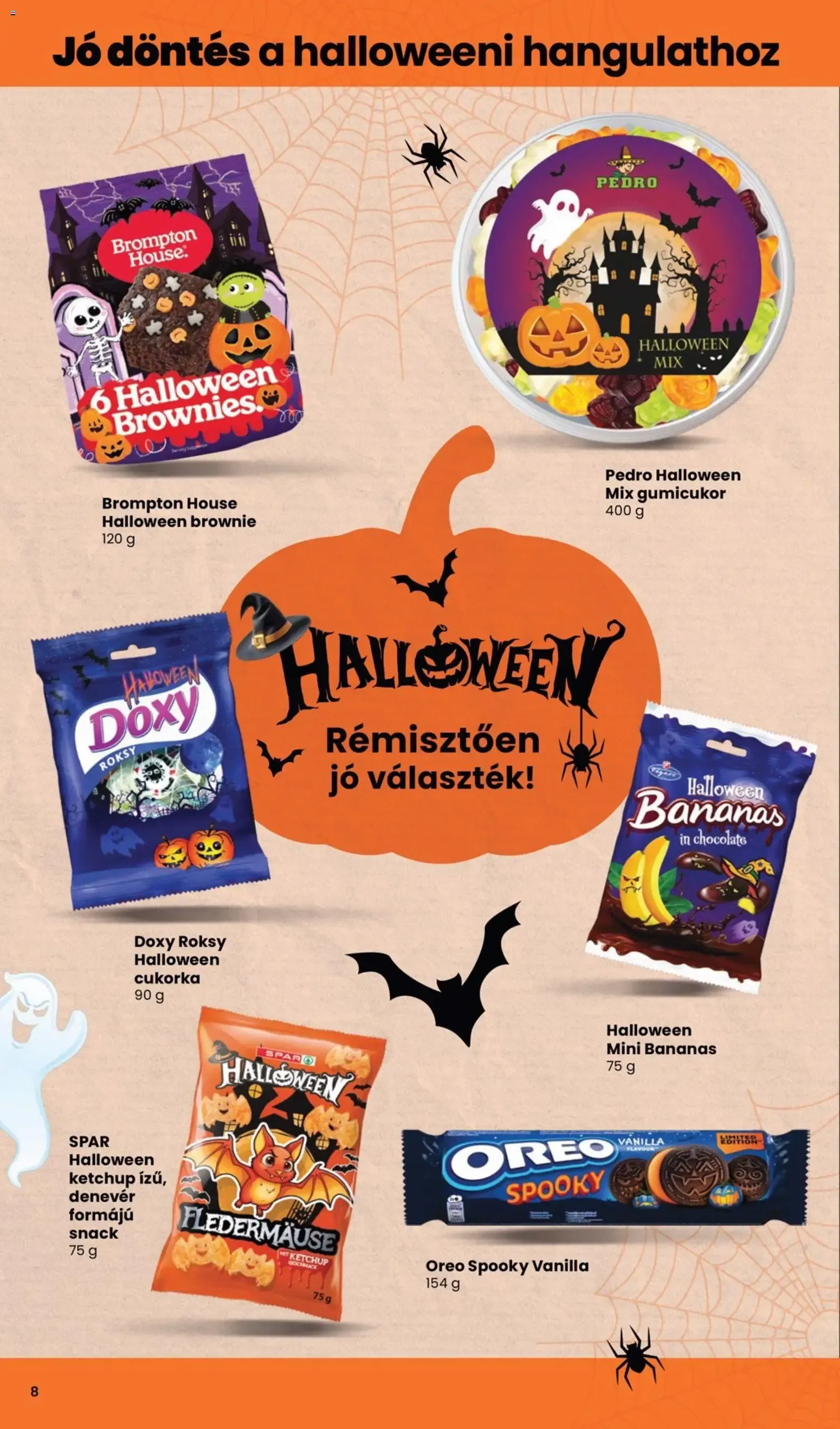 Katalógus Spar Halloween katalógus - 2026.10.01.-tól október 1.-tól október 31.-ig 2026. - Oldal 8