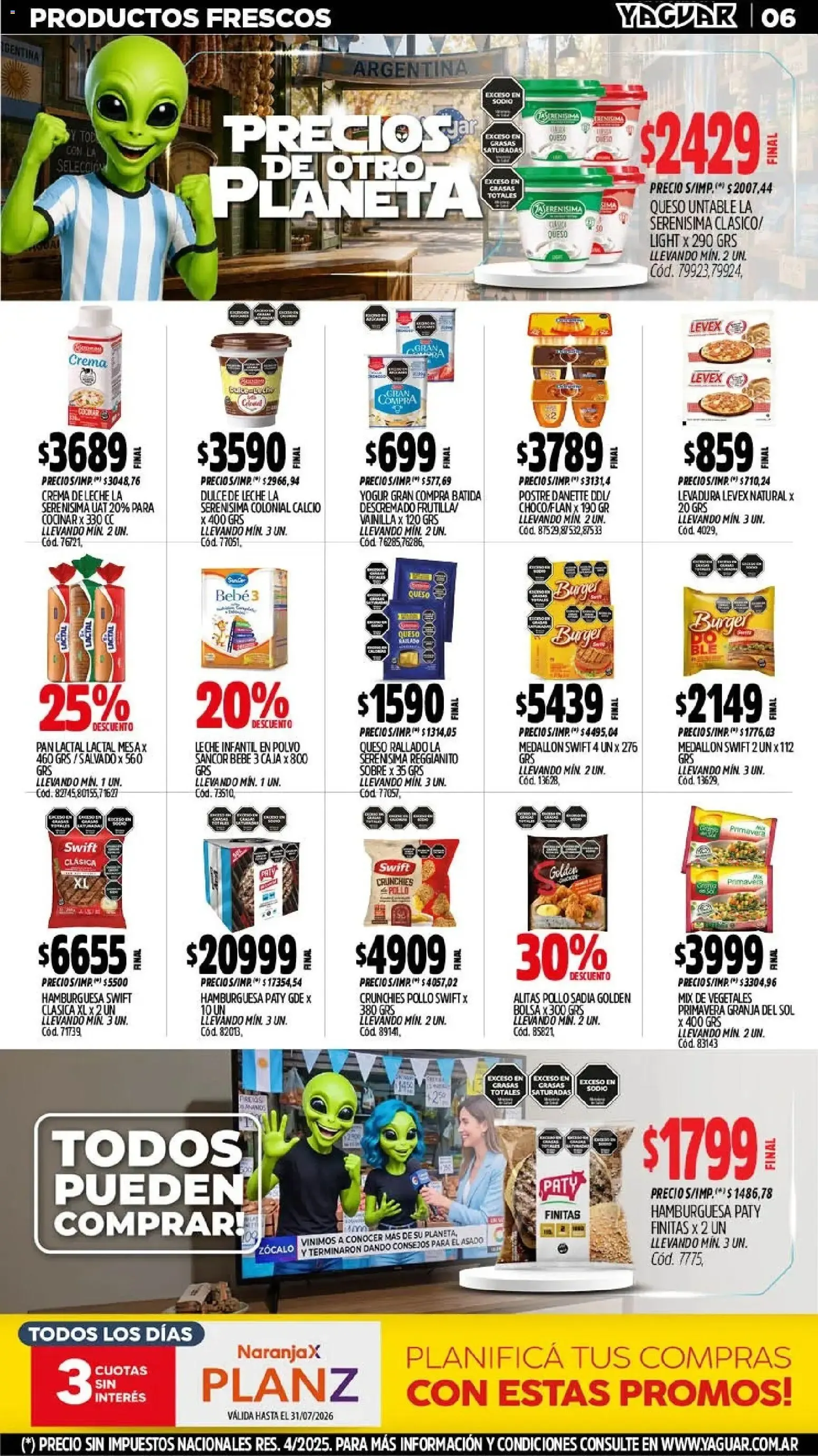 Ofertas de Yaguar - Oferta Semanal Trelew del 06/07/2026 - 12/07/2026 6 de julio al 12 de julio 2026 - Página 9 del catálogo