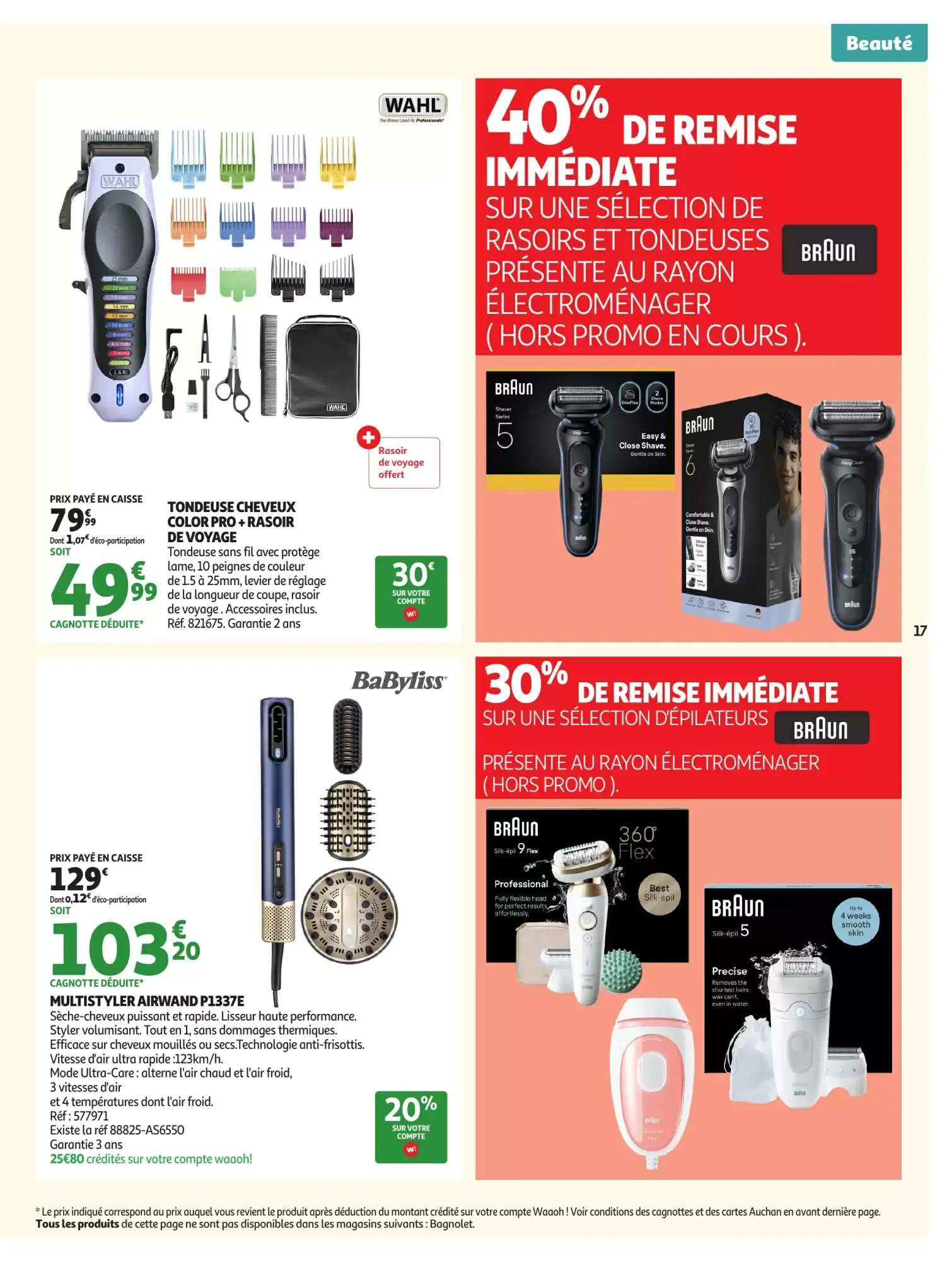 Catalogue Auchan | Beauté du 16 juin au 28 juin 2026 - Catalogue page 17