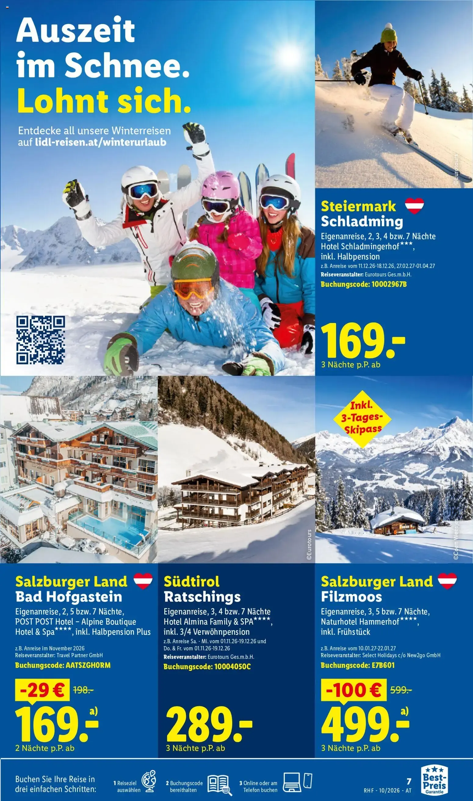 Lidl Reisen: Buchbar vom 30.09. bis 31.10.2026 von 30. September bis 31. Oktober 2026 - Flugblätt seite  7