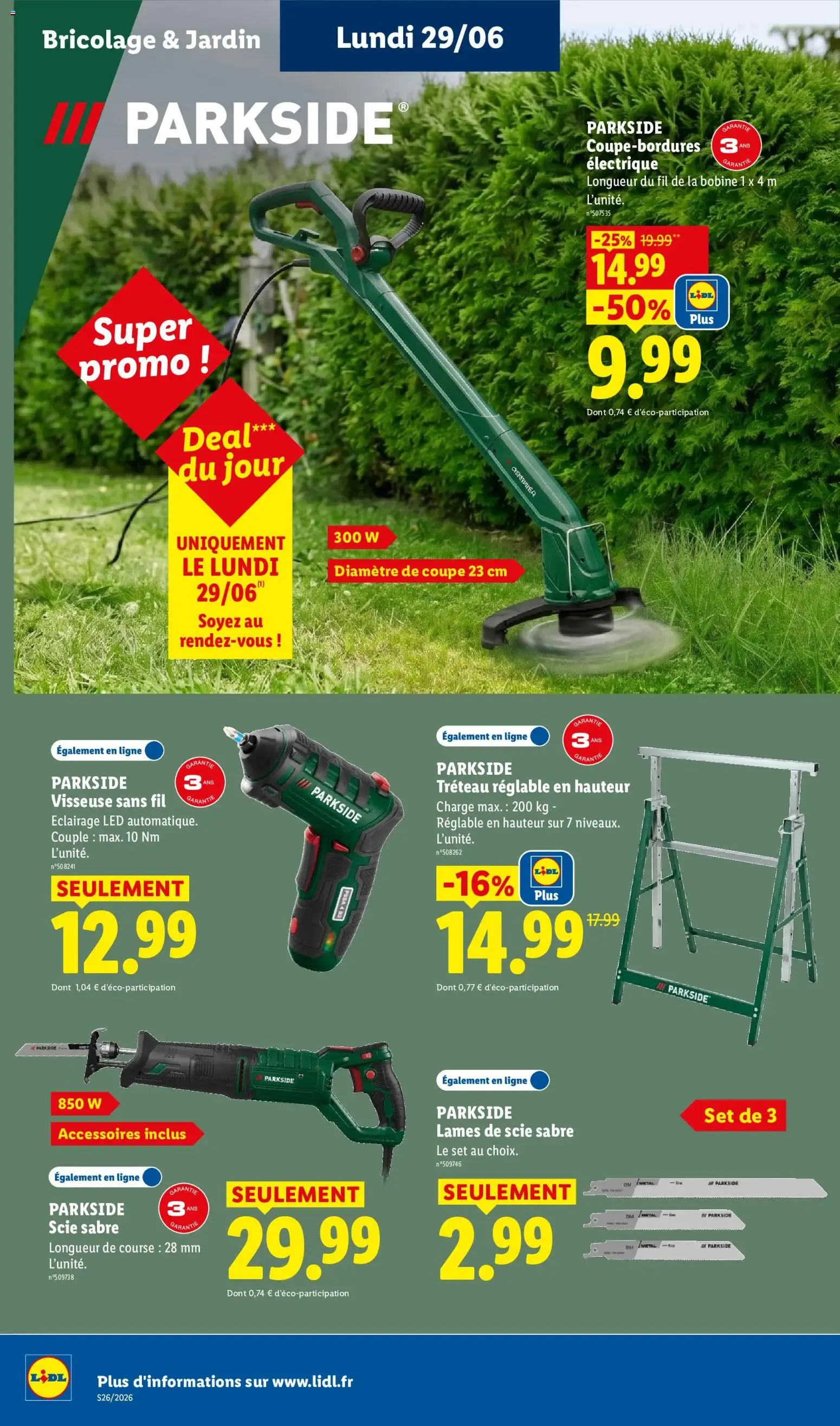 Catalogue LIDL à venir 25/06/2026 » Prospectus Juin du 25 juin au 1 juillet 2026 - Catalogue page 60