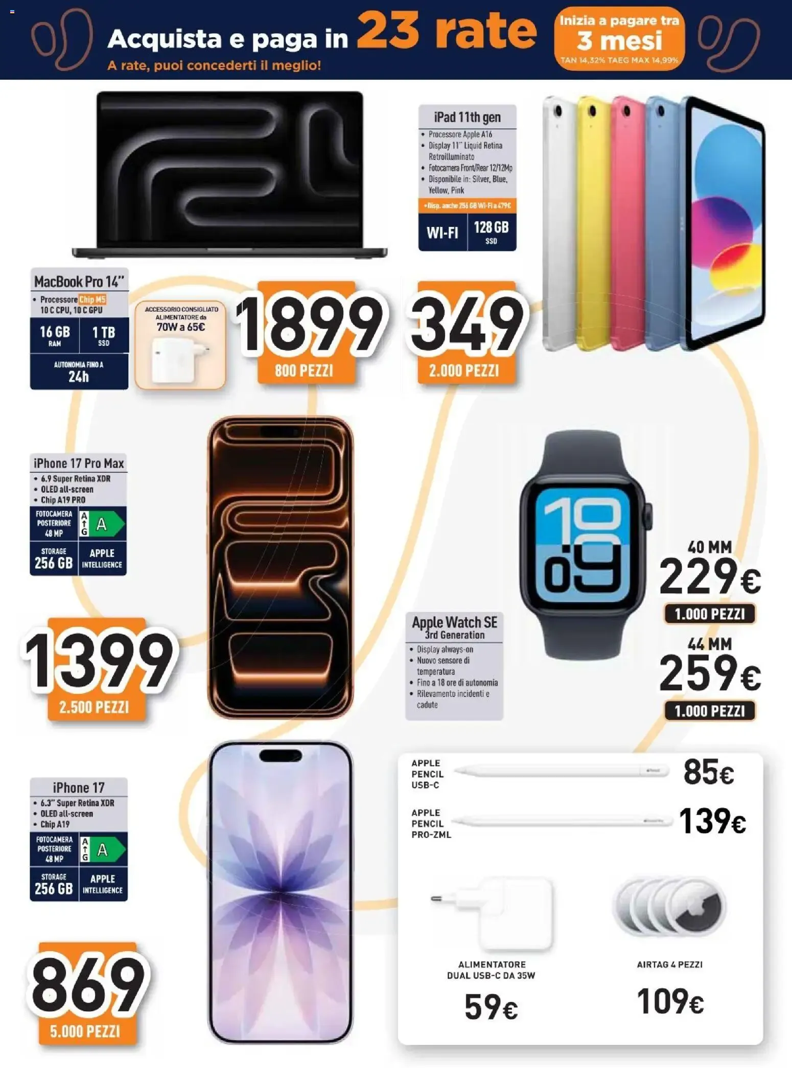 Unieuro Summer Black Friday da 26 giugno a 30 giugno di 2026 - Pagina del volantino 11