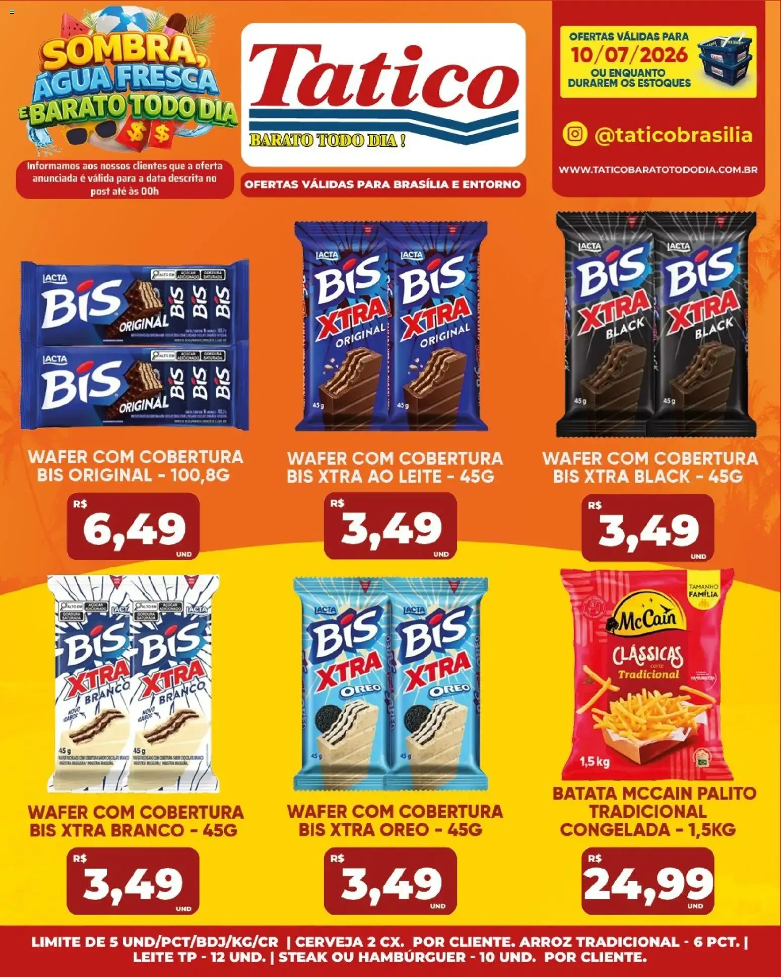 Encarte de Tatico ofertas do Dia de 10/07/2026 | Promoções Online 10 de julho até 10 de julho 2026 - Pagina 19