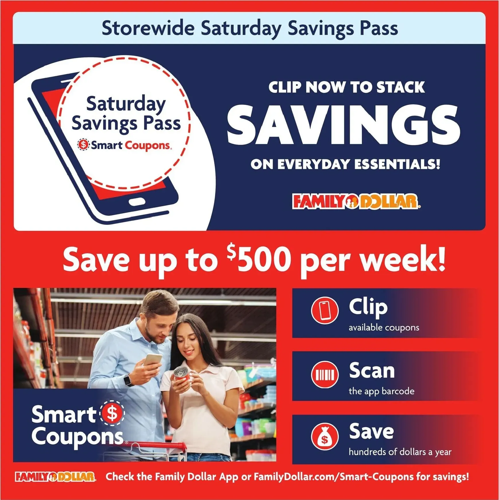 Weekly ad Current Family Dollar leaflet valid from Monday 06/22/2026 to Saturday 06/27/2026 from June 22 to June 27 2026 - Page 4