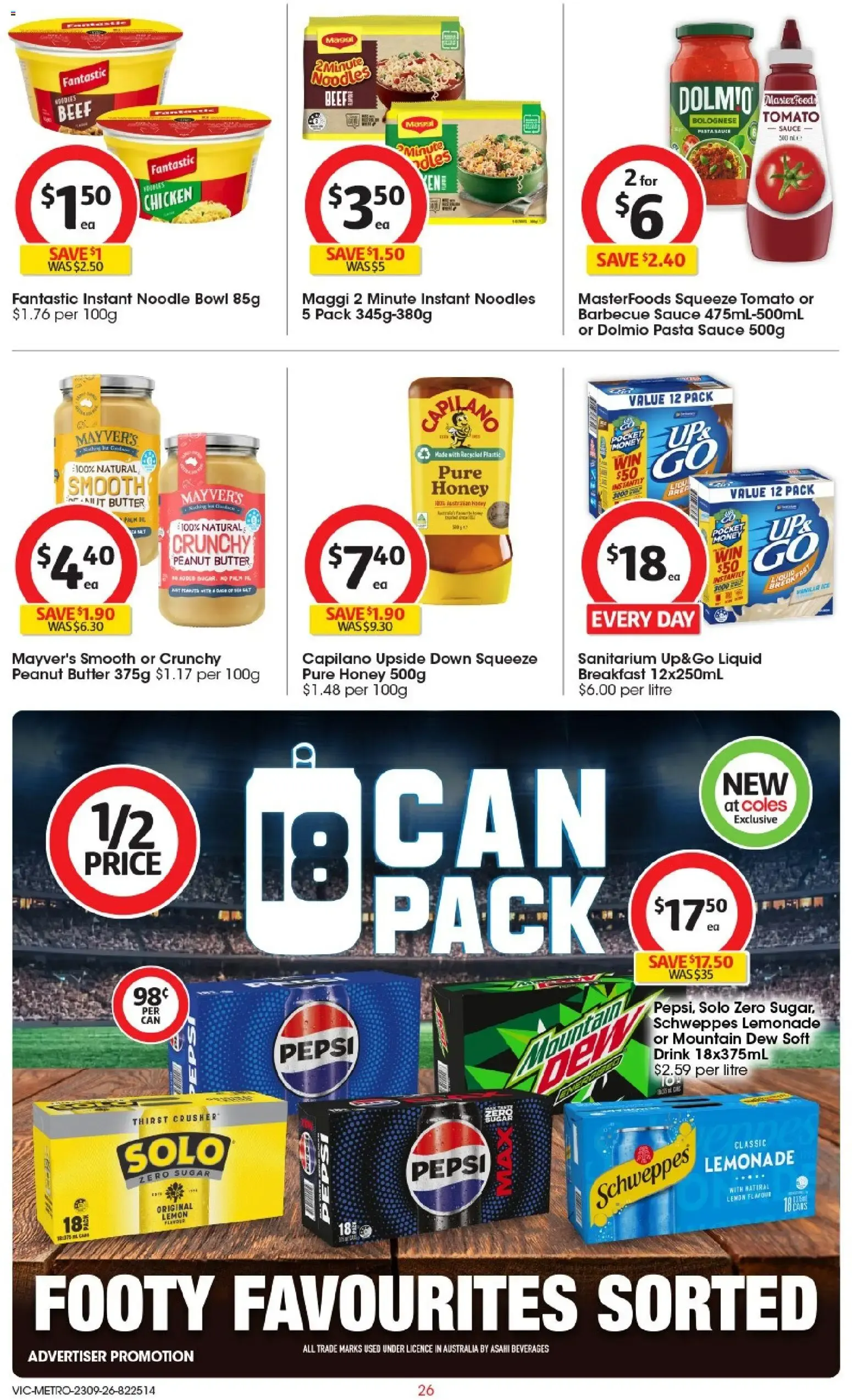 Coles - Footy Fever Catalogue - Catalogue valid from 23 September to 29 September 2026 - page 26