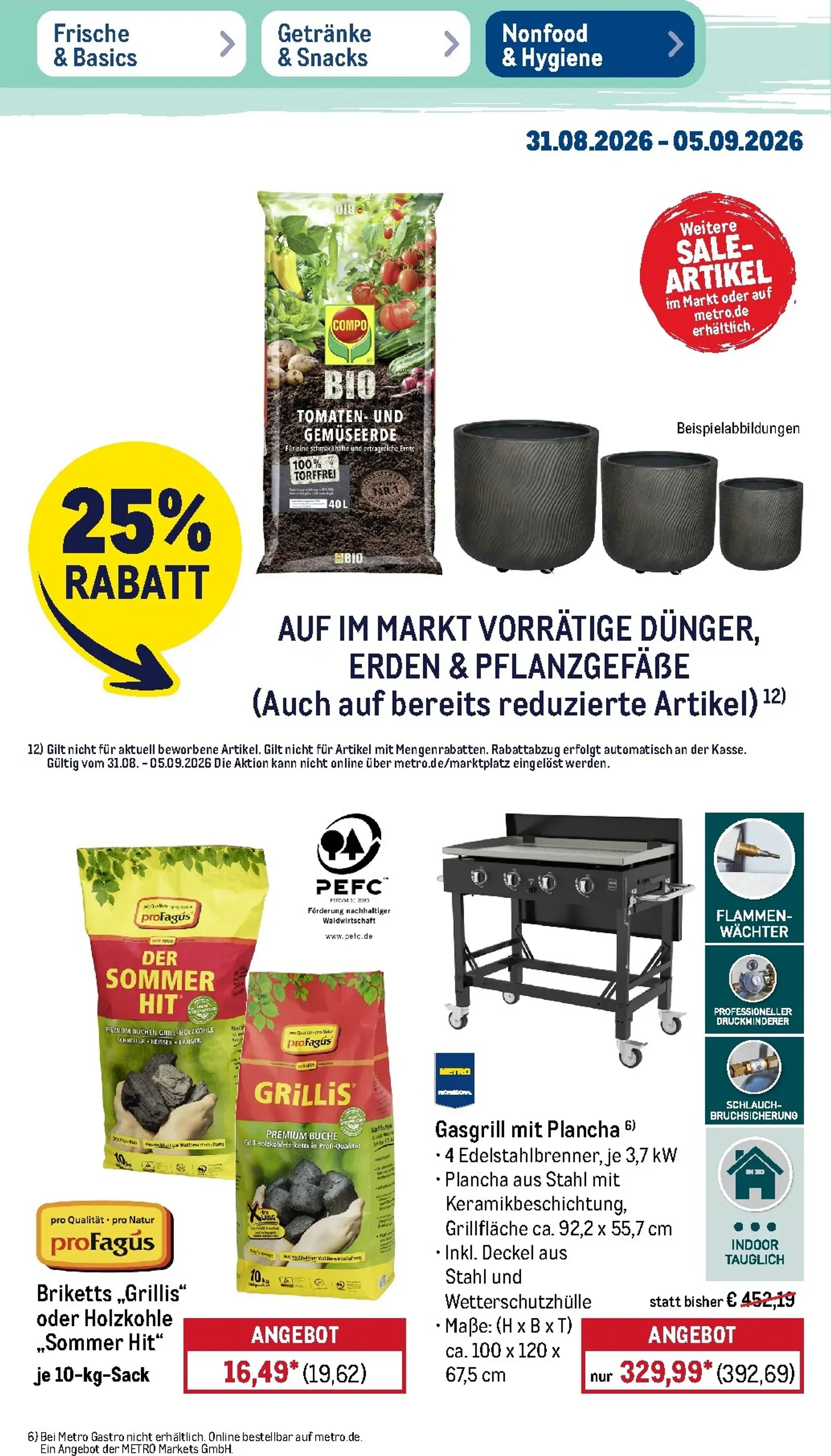 Metro Prospekt – von Montag 31.08.2026 bis Samstag 05.09.2026 von 31. August bis 5. September 2026 - Prospekt seite 47
