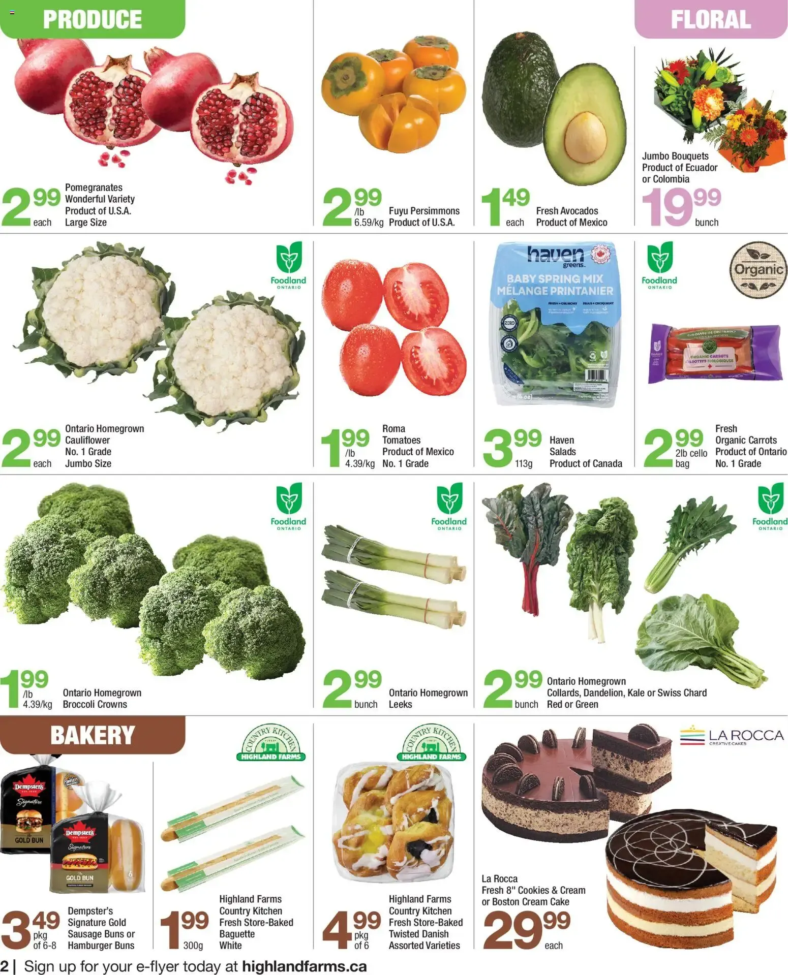 Highland Farms weekly flyer / circulaire from Oct 22, 2026 > weekly specials & deals from October 22 to October 28 2026 - flyer page 2