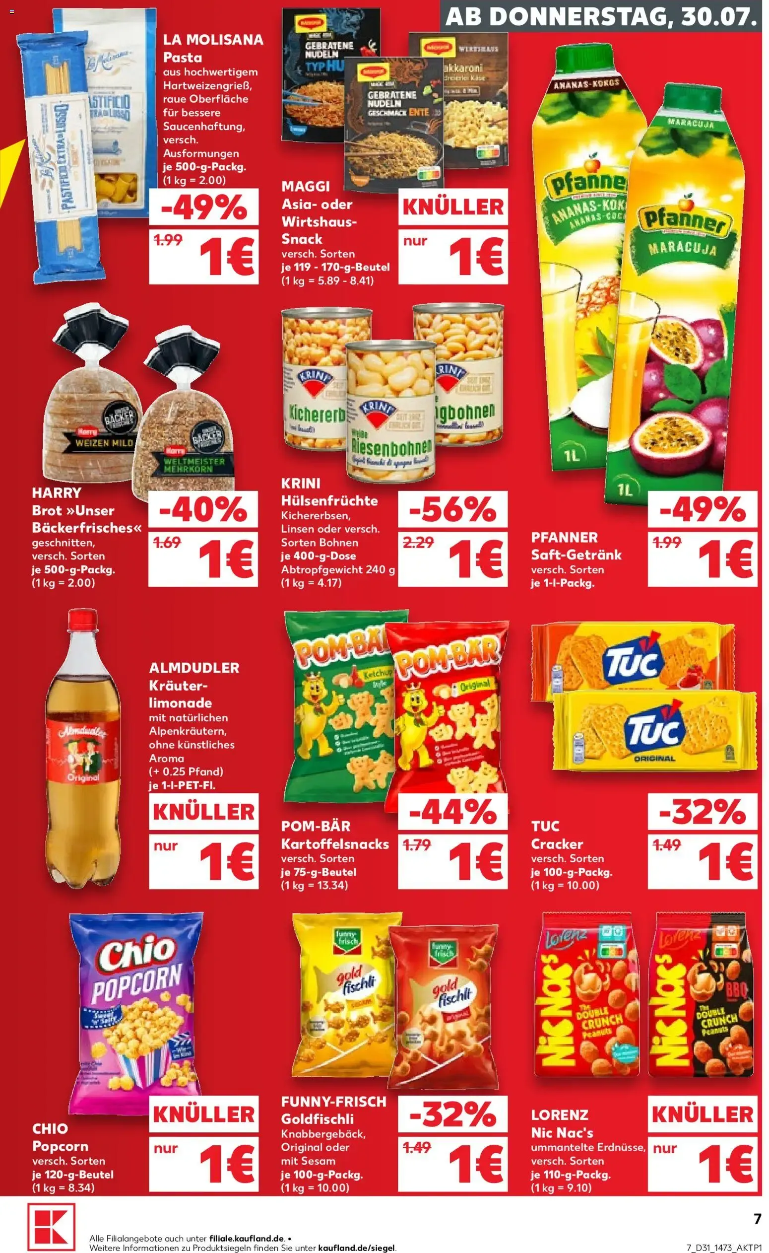 Prospekt Kaufland ab 30.07.2026 » Angebote Online zum Blättern von 30. Juli bis 5. August 2026 - Prospekt seite 7