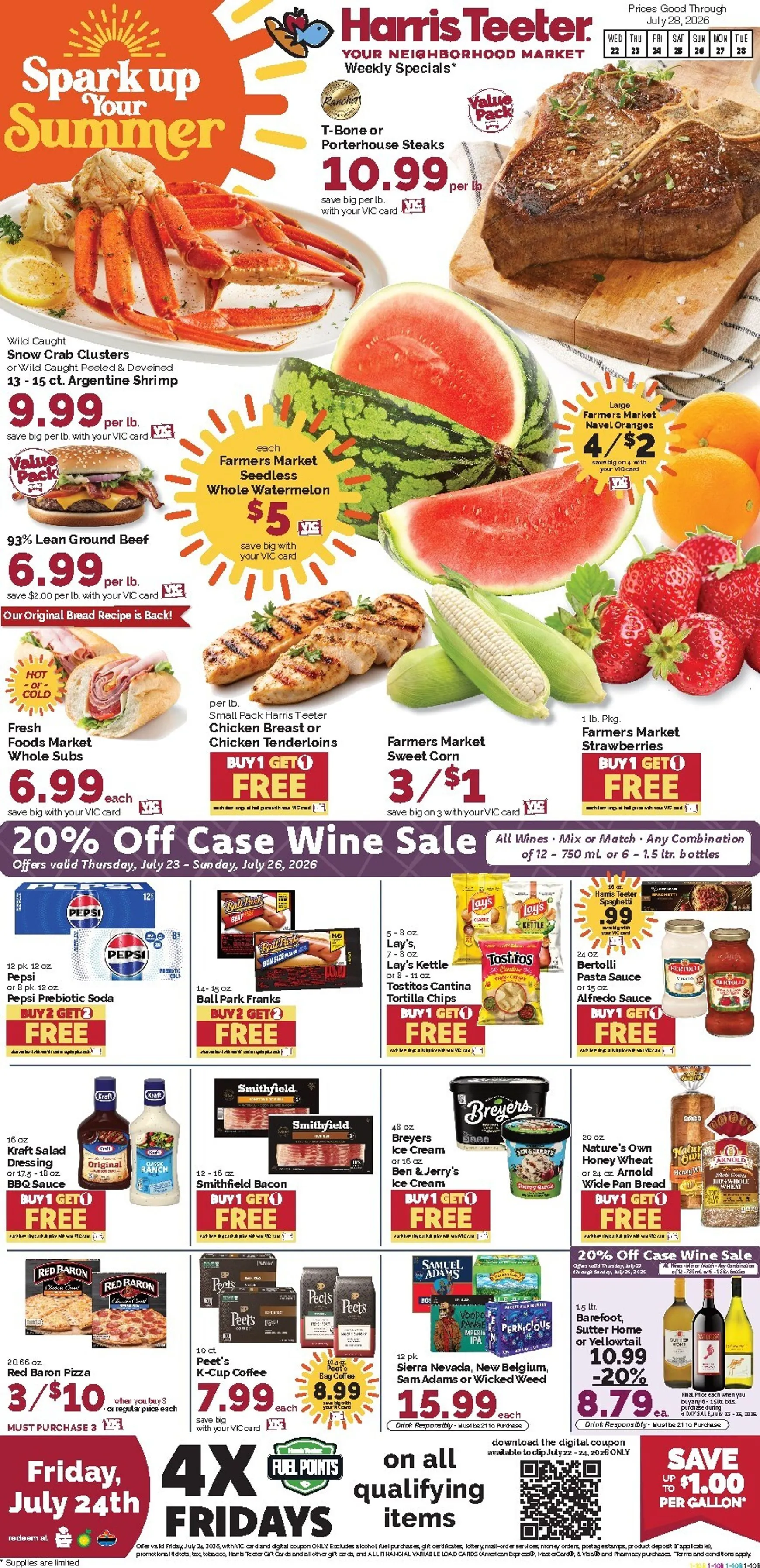 Harris Teeter: Spark up Your Summer Weekly Specials