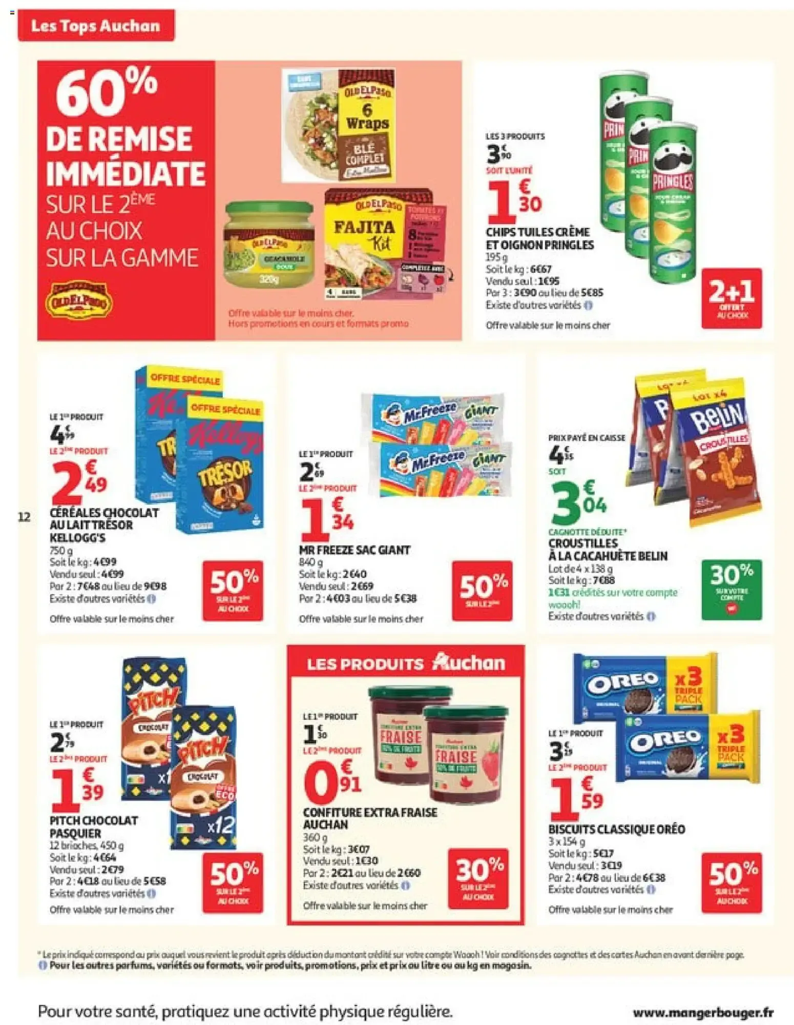Auchan - Tops, Halles supers à partir du 07/07/2026 - promo en ligne du 7 juillet au 11 juillet 2026 - Catalogue page 12