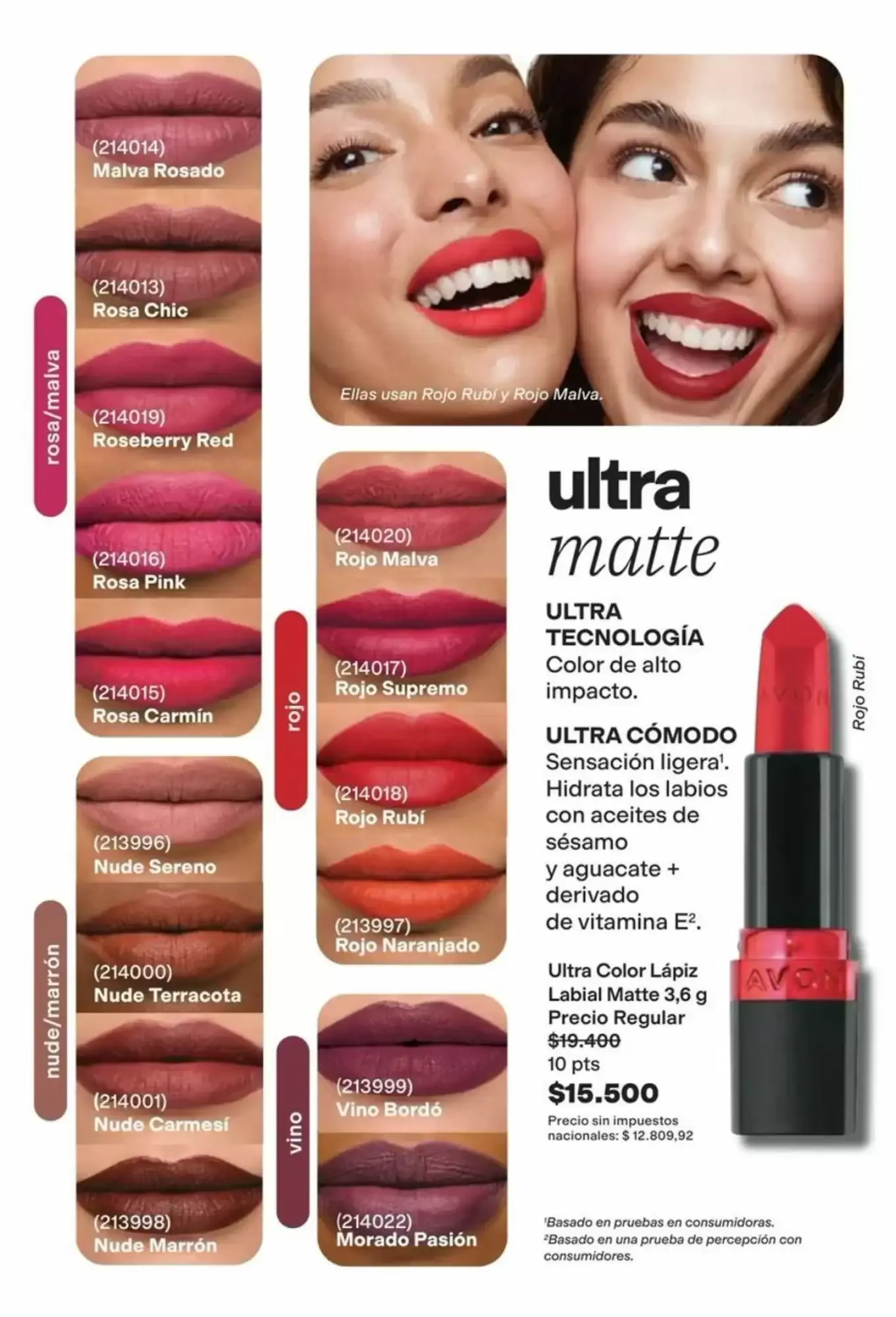 Ofertas de Catálogo Avon 4 de septiembre al 19 de septiembre 2026 - Página 25 del catálogo
