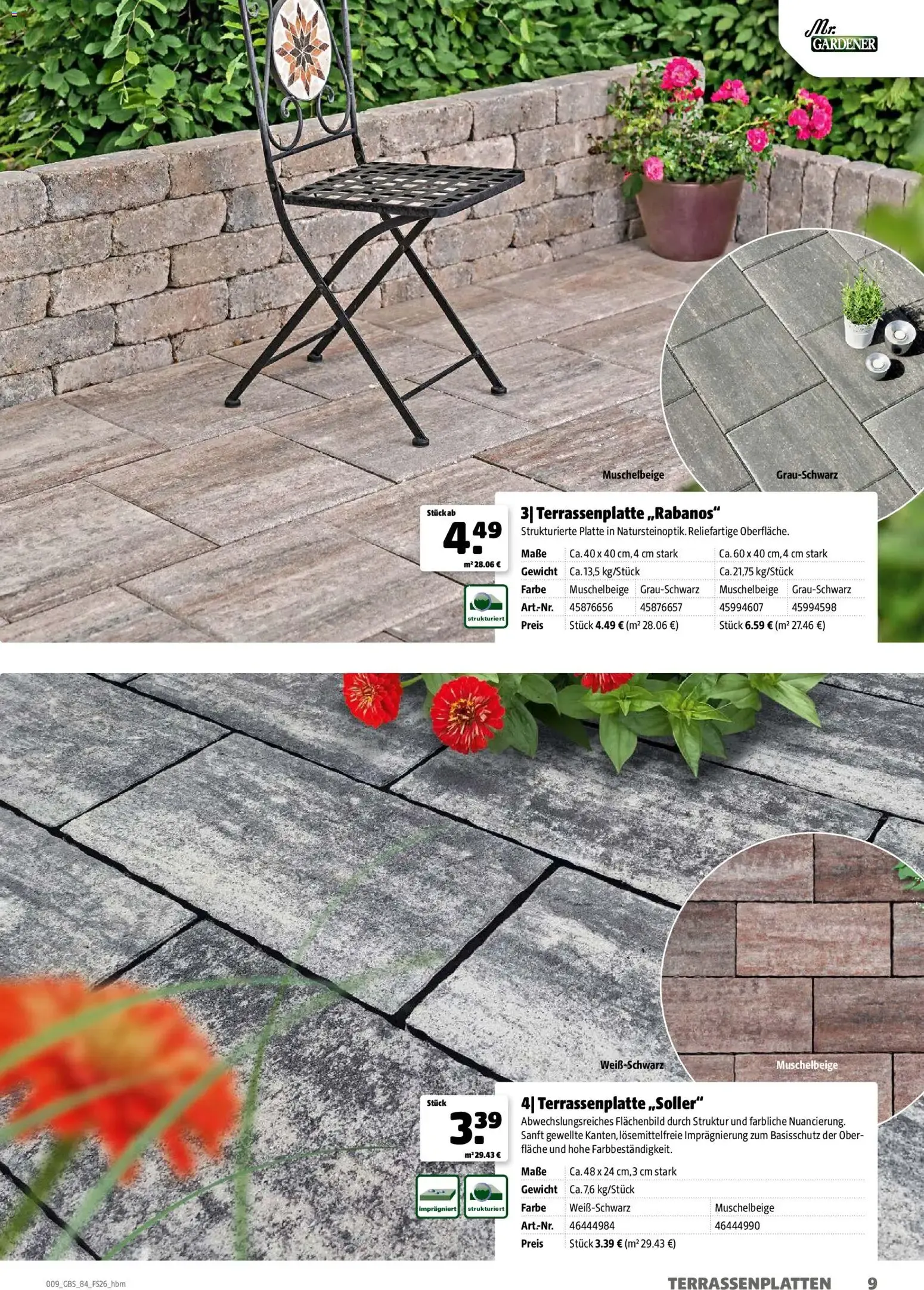 Hagebau Gartenbaustoffsortiment (ab 02.03.2026) zum Blättern von 2. März bis 31. Dezember 2026 - Prospekt seite 9