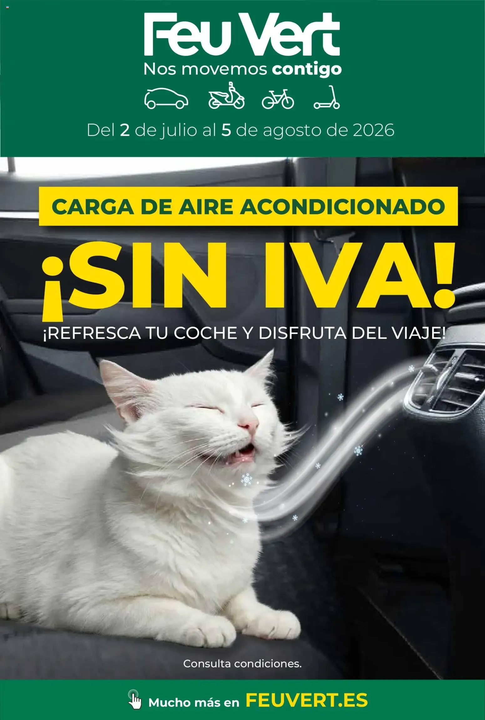 Catálogo de Carga de Aire Acondicionado SIN IVA en Feu Vert 2 de julio al 5 de agosto 2026 - Página 1
