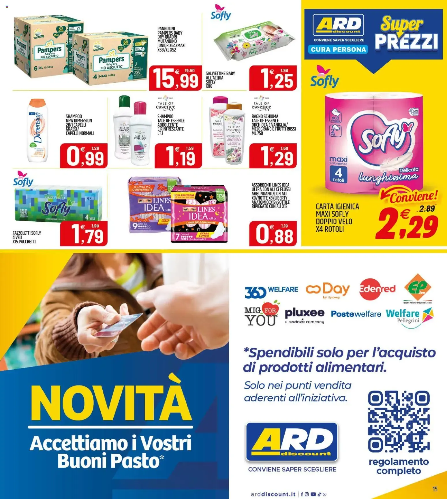 ARD discount Super Prezzi da 19 ottobre a 28 ottobre di 2026 - Pagina del volantino 15