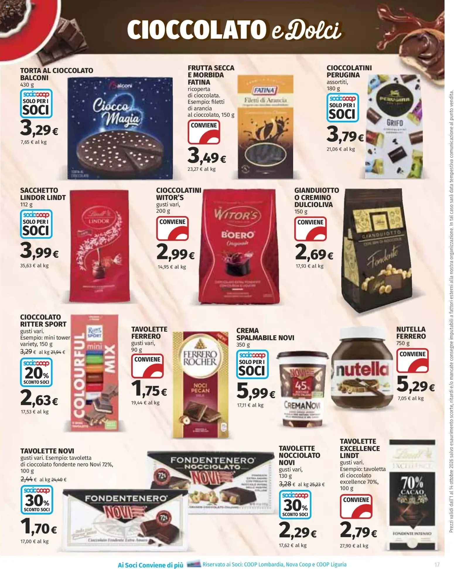 Coop Superstore Extra Offerte da 1 ottobre a 14 ottobre di 2026 - Pagina del volantino 17