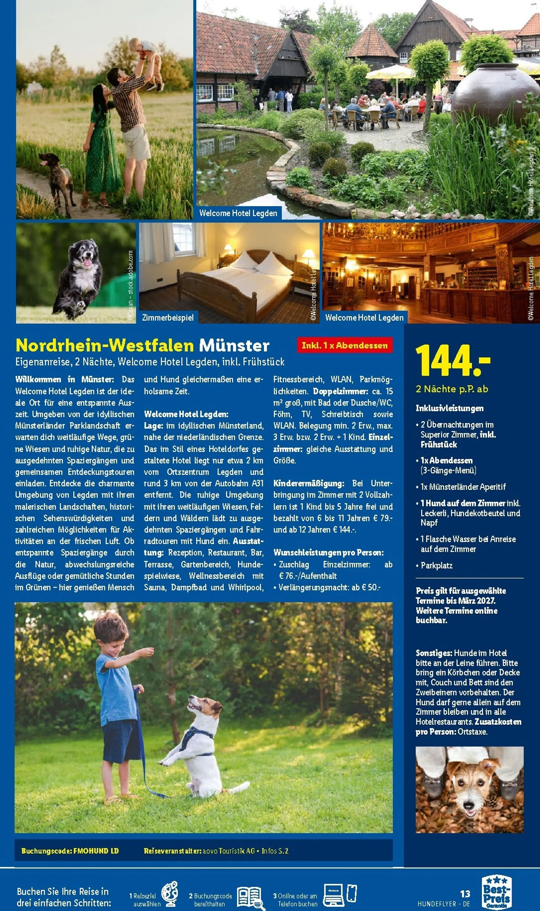Urlaub mit Wau-Effekt lohnt sich. Lidl Reisen & Experiences von 29. Juli bis 31. Dezember 2026 - Prospekt seite 13