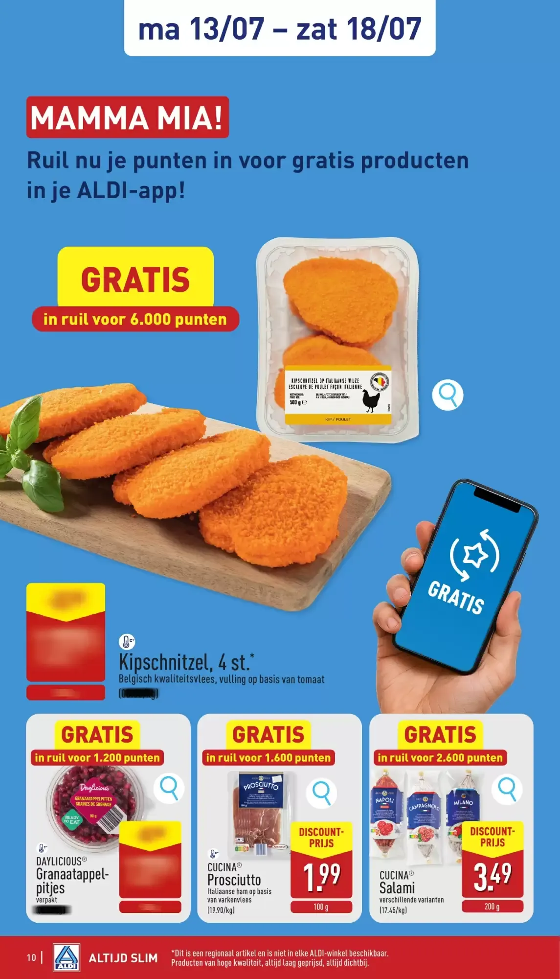 ALDI Folder van ma 13/07 t.e.m. zat 18/07 van 13 juli tot 18 juli 2026 - folder pagina 10