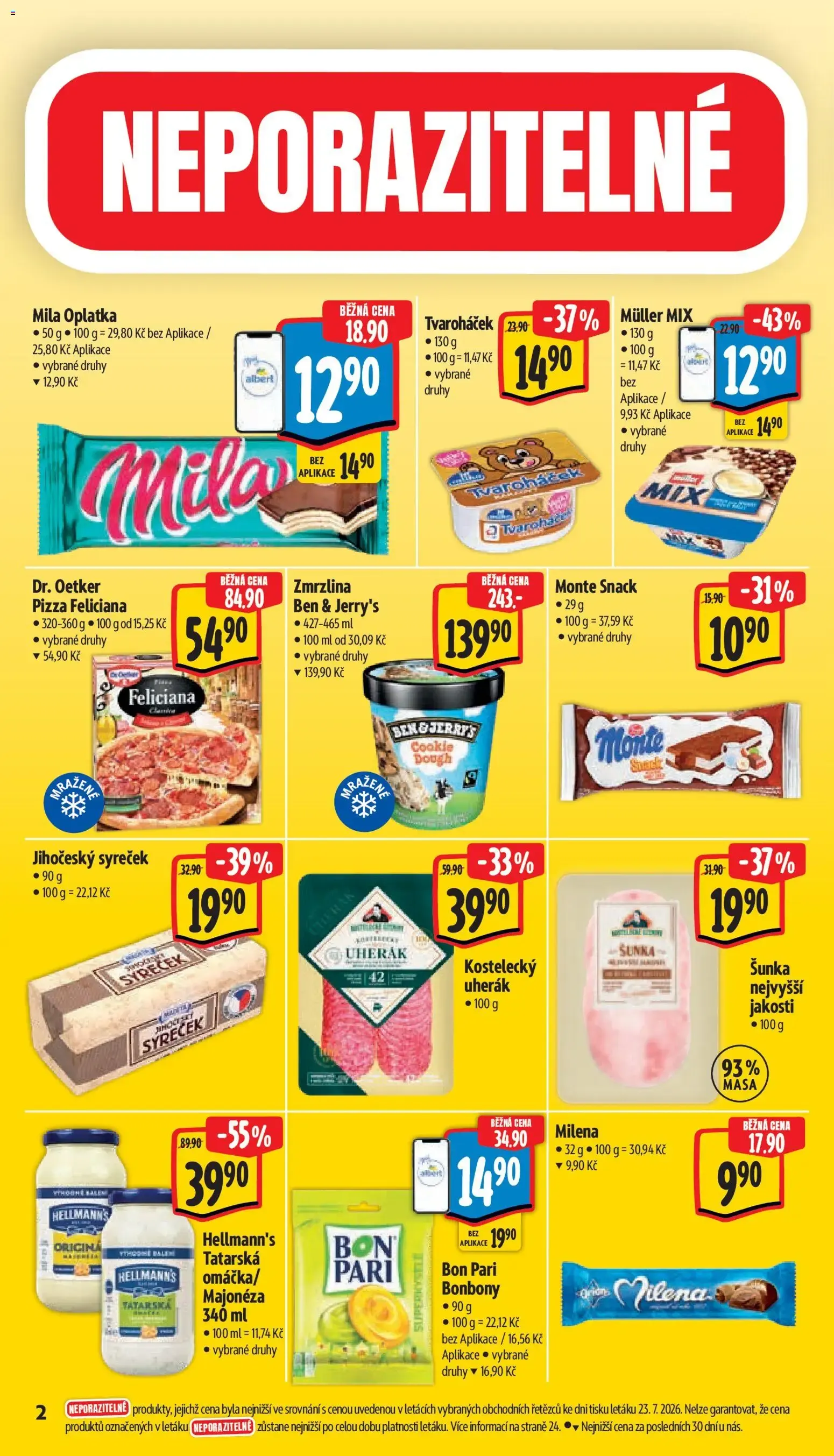 Albert leták - Supermarket od 29.07.2026 - Akční leták - 29. července 4. srpna 2026 - Page 6