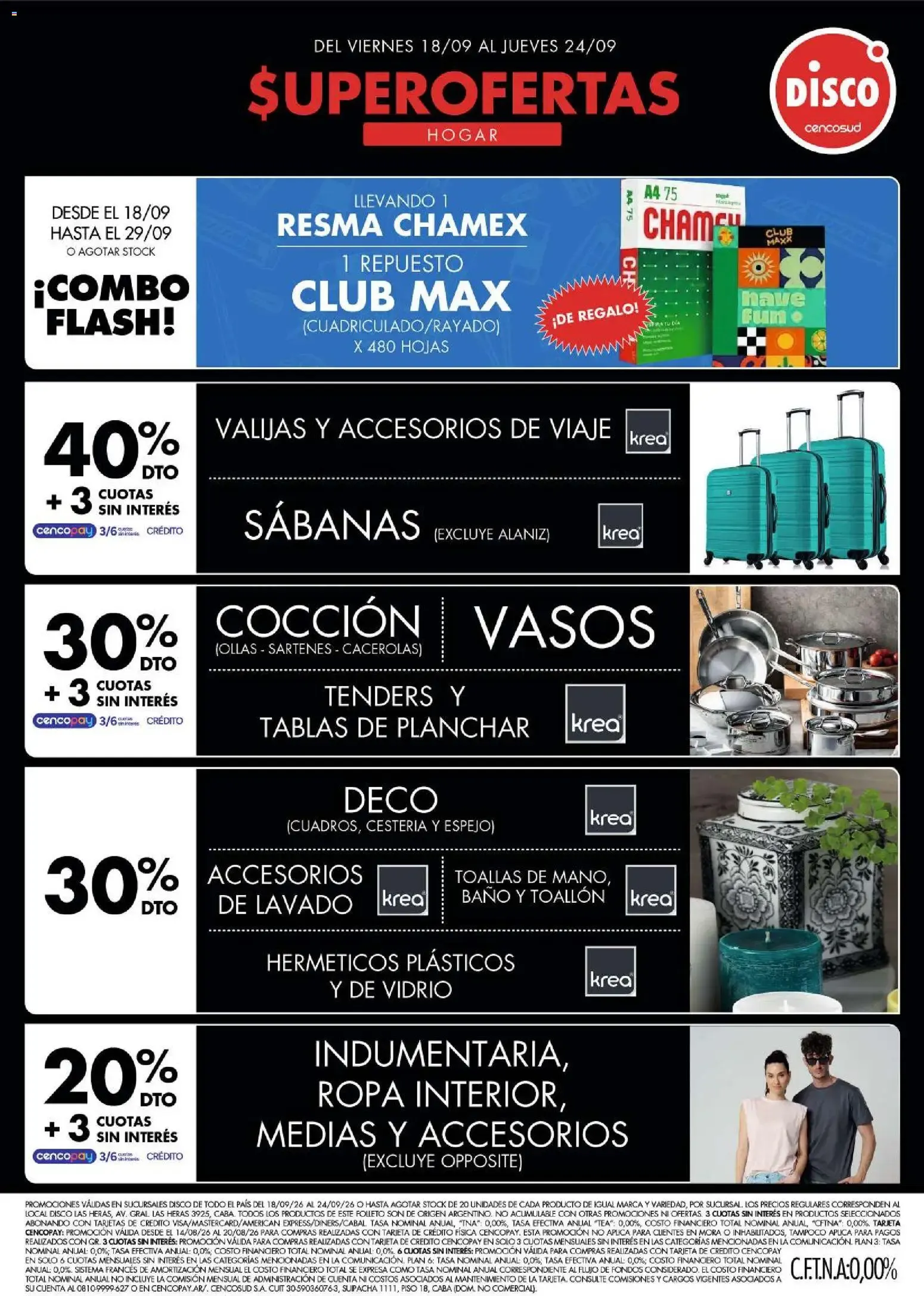 Ofertas de Disco - Superofertas Hogar 18 de septiembre al 23 de septiembre 2026 - Página 3 del catálogo