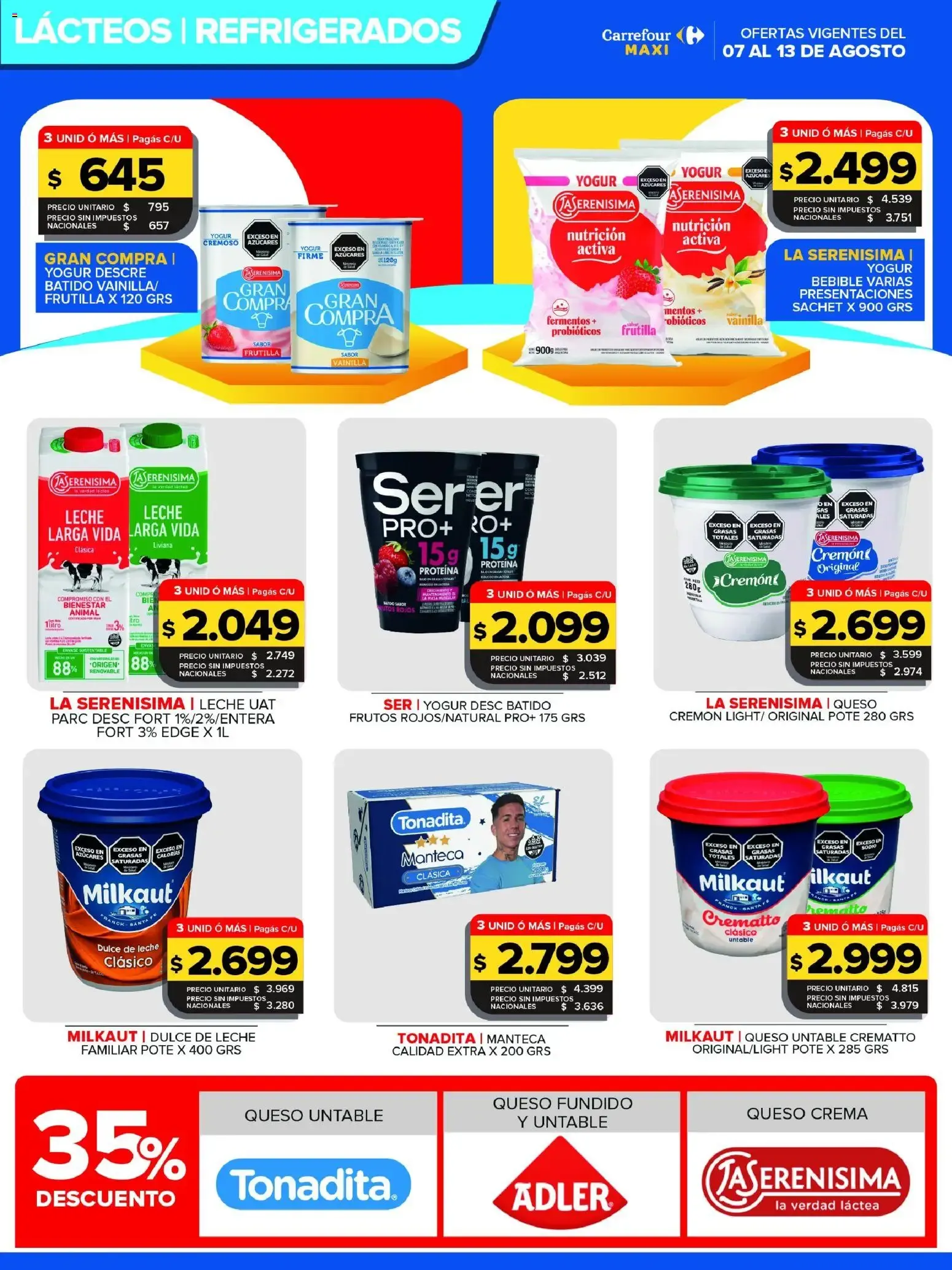 Ofertas de Carrefour Maxi catálogo del 07/08/2026 - 13/08/2026 7 de agosto al 13 de agosto 2026 - Página 8 del catálogo