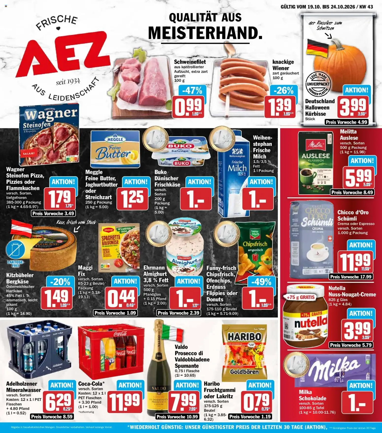 AEZ Prospekt (ab 19.10.2026) zum Blättern