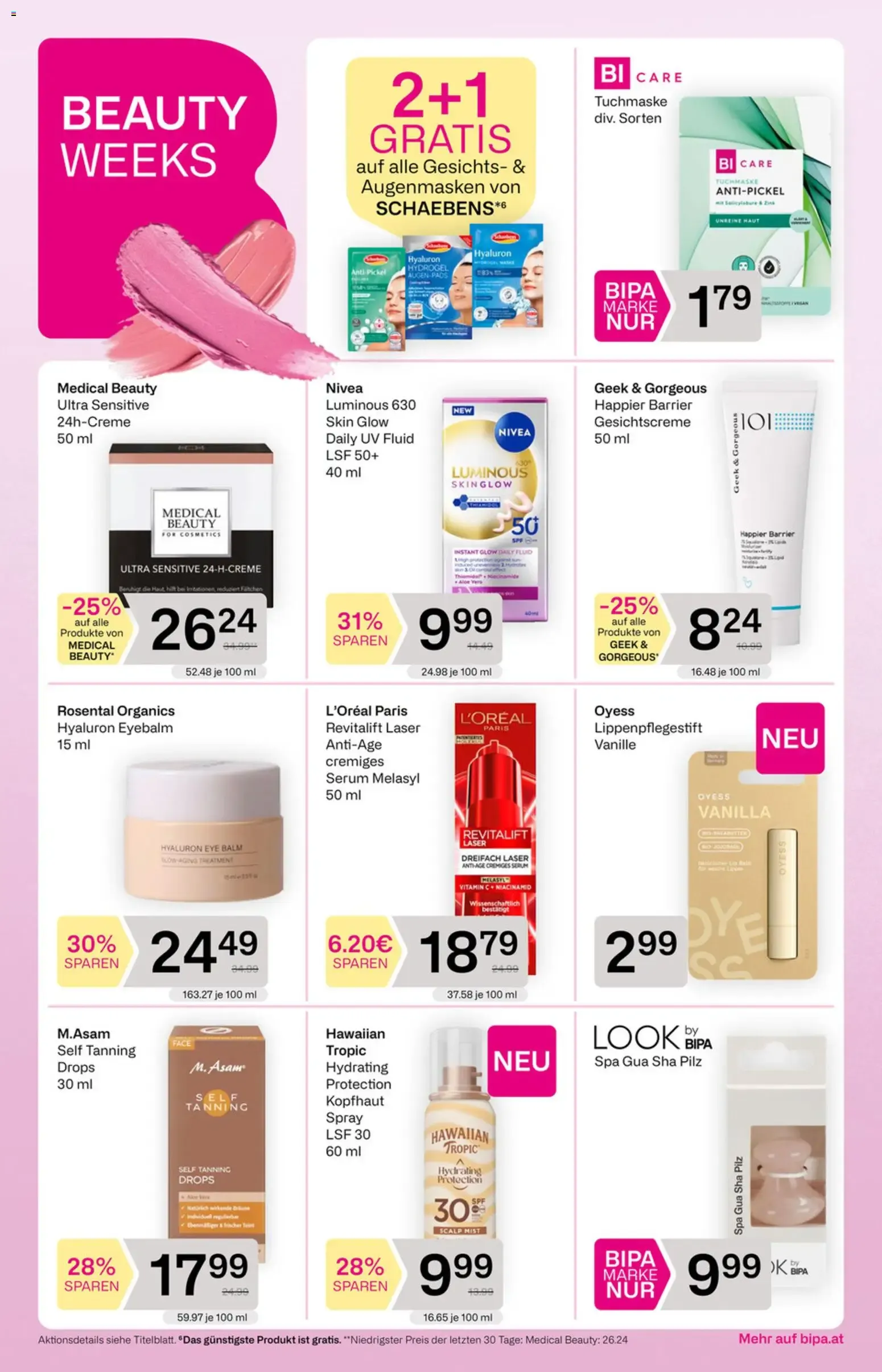 Beauty Weeks von 25. Juni bis 8. Juli 2026 - Flugblätt seite  4